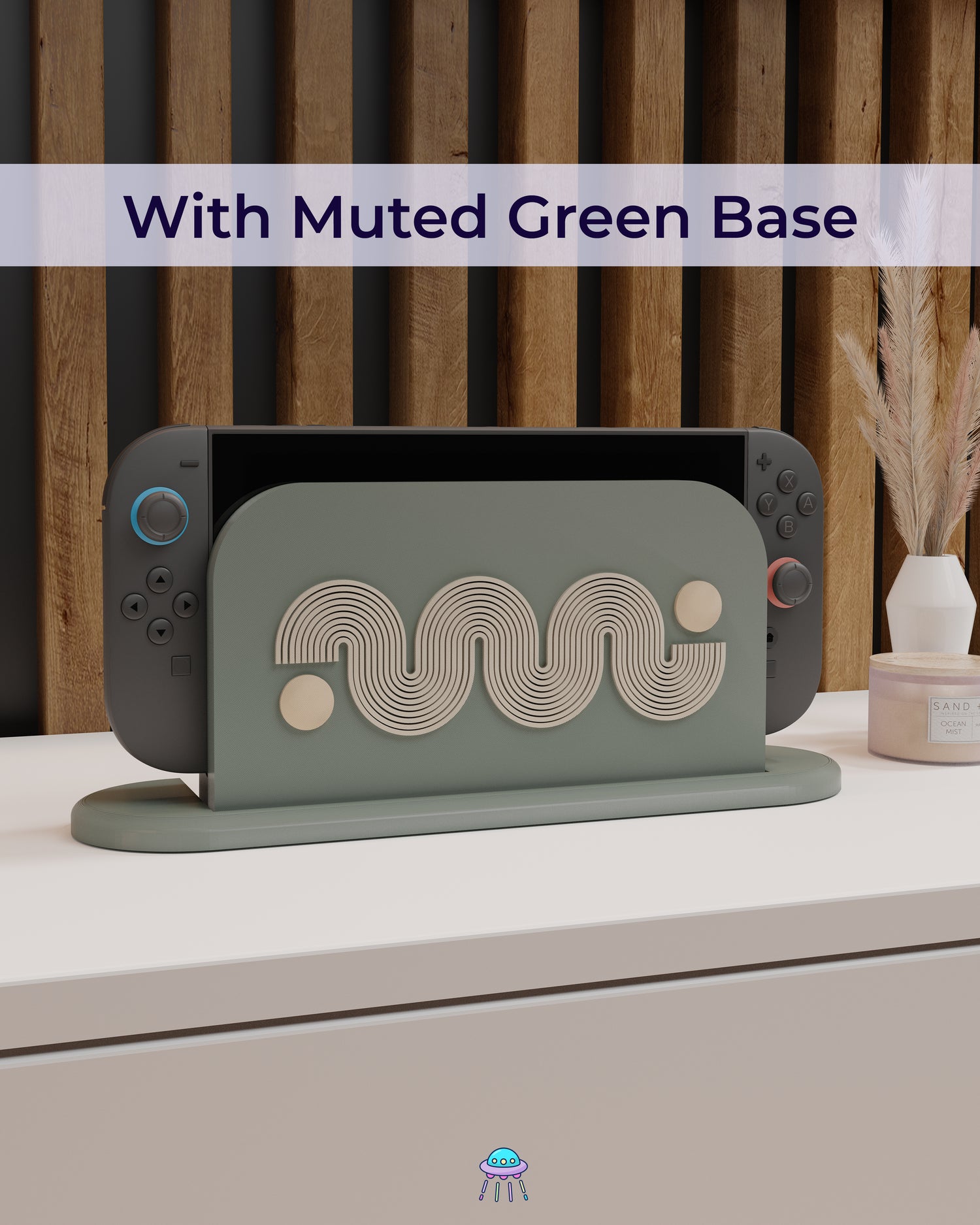 Wave Dock Cover for Nintendo Switch 2 – Original Faceplate Design