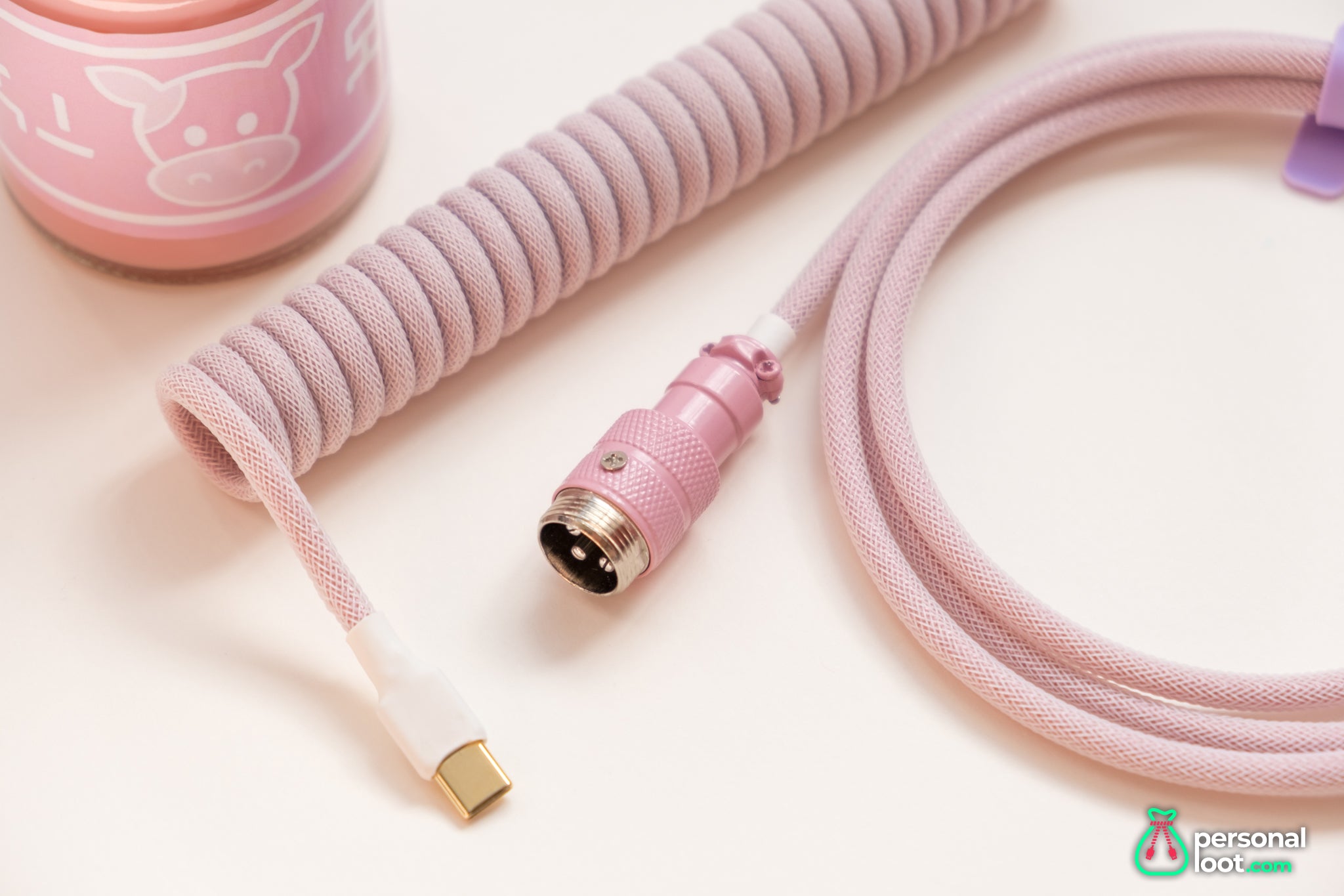 Pastel Milk Keyboard Cables