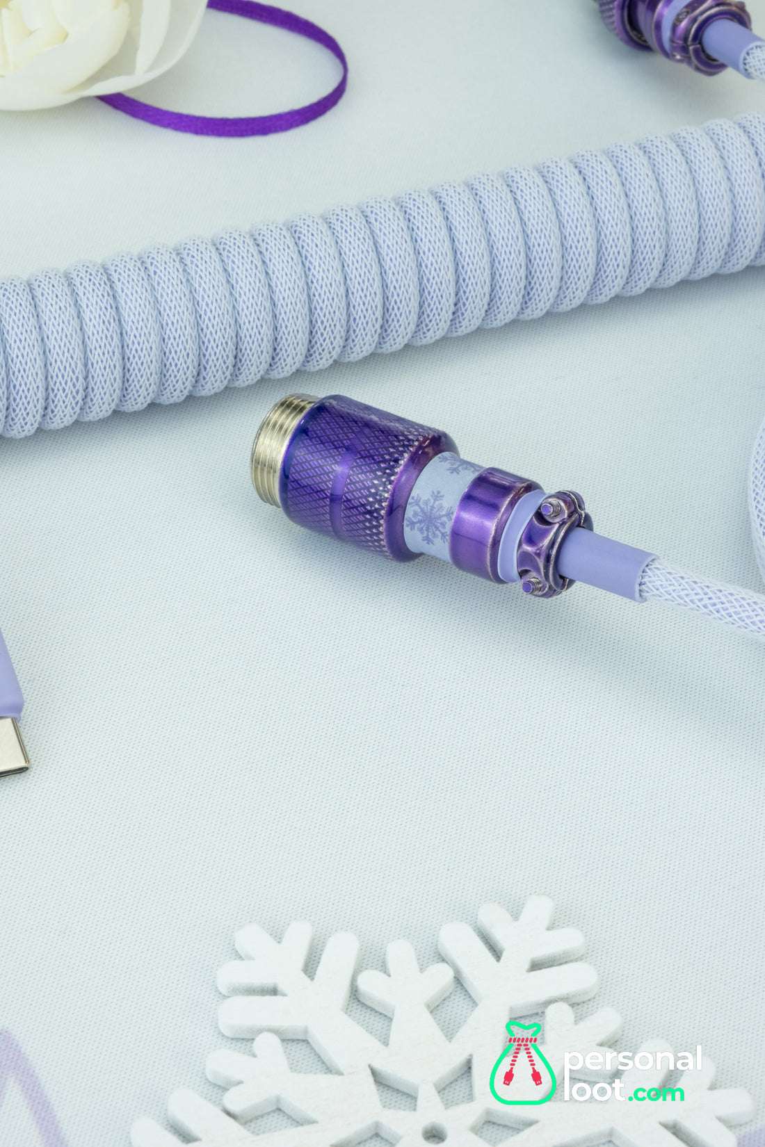 Frost Witch Themed Keyboard Cable