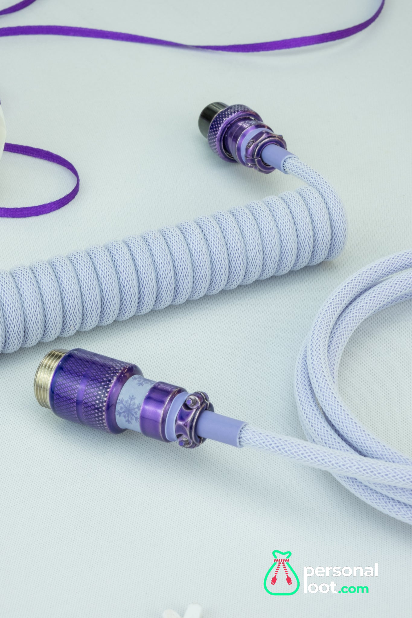 Frost Witch Themed Keyboard Cable