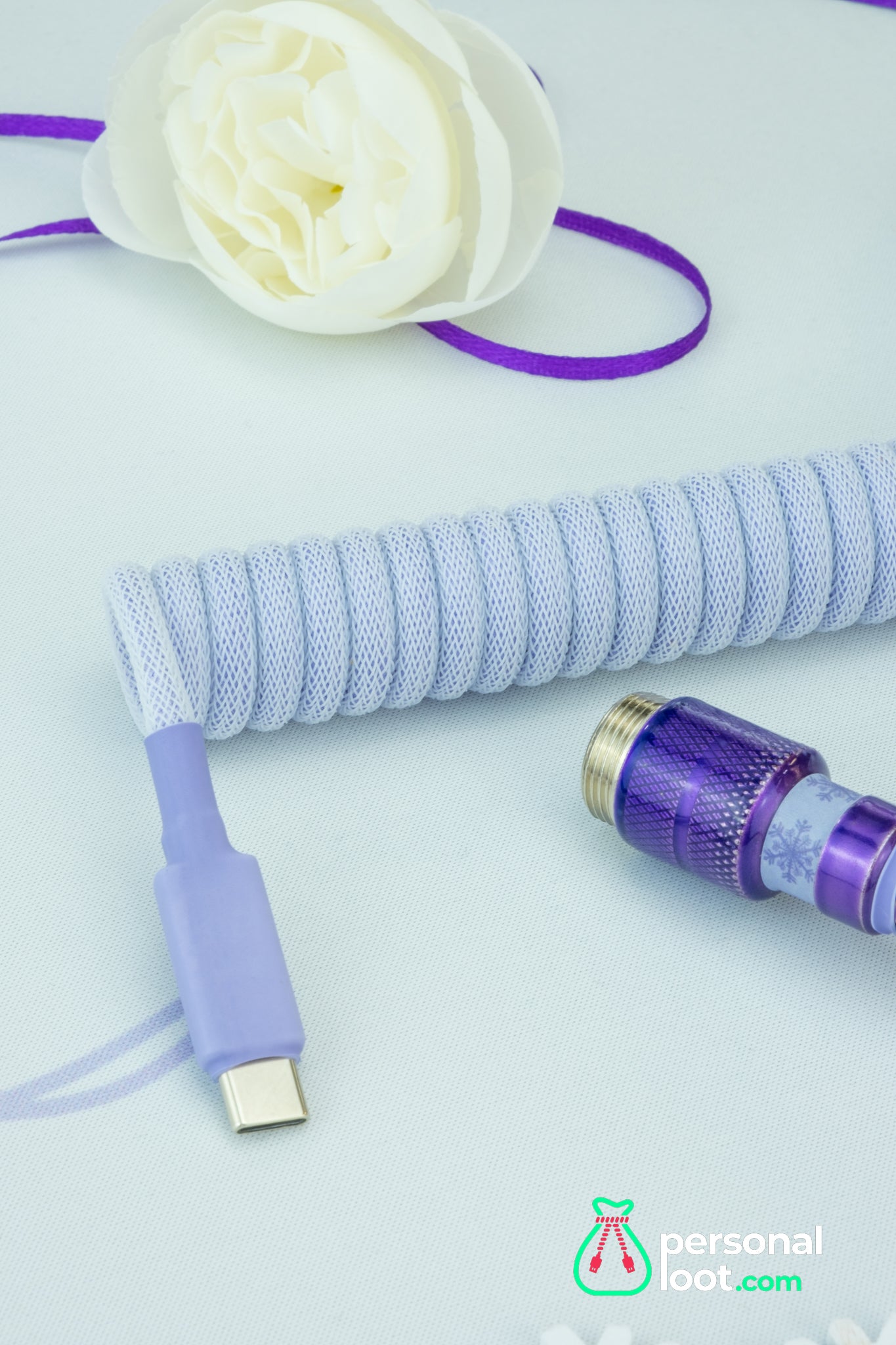 Frost Witch Themed Keyboard Cable