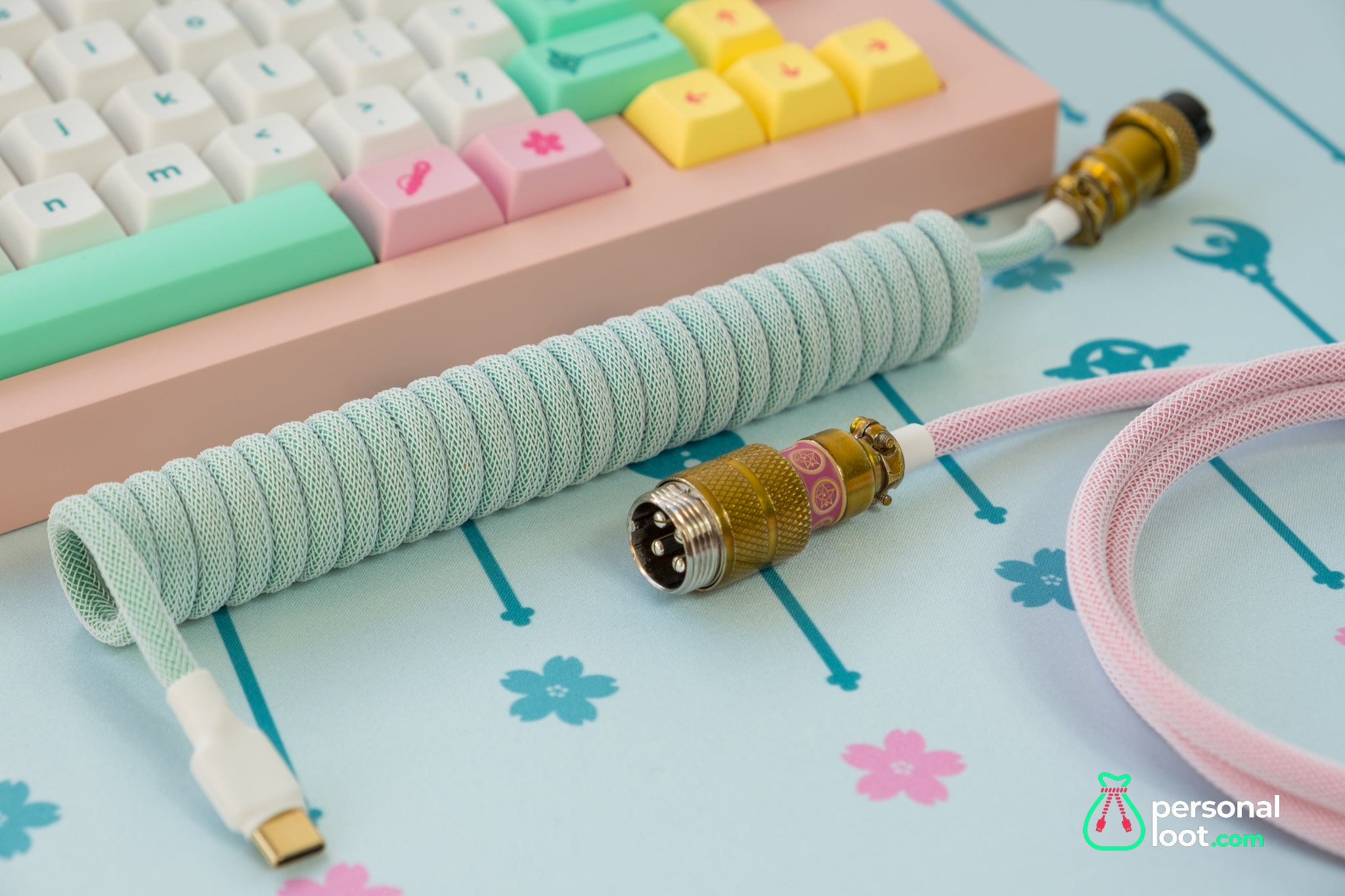 Magic Girl Themed Keyboard Cable