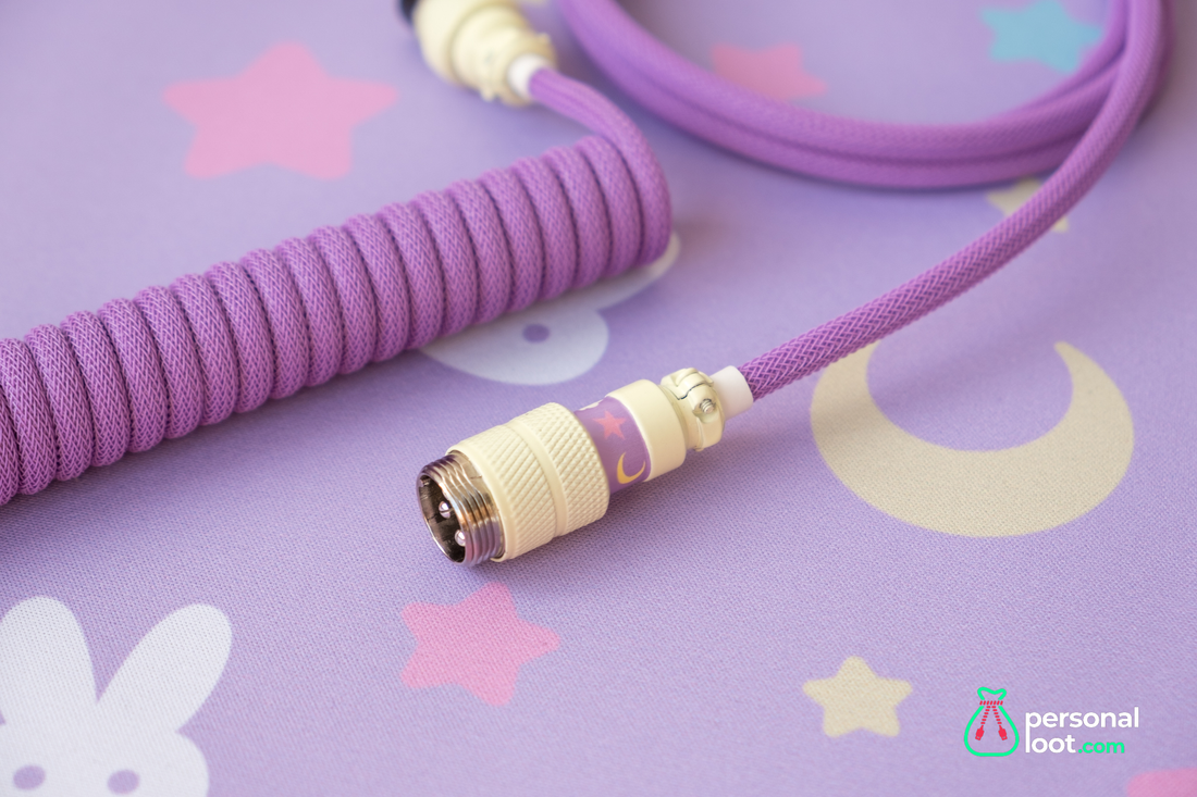 Moon Bunny Keyboard Cable