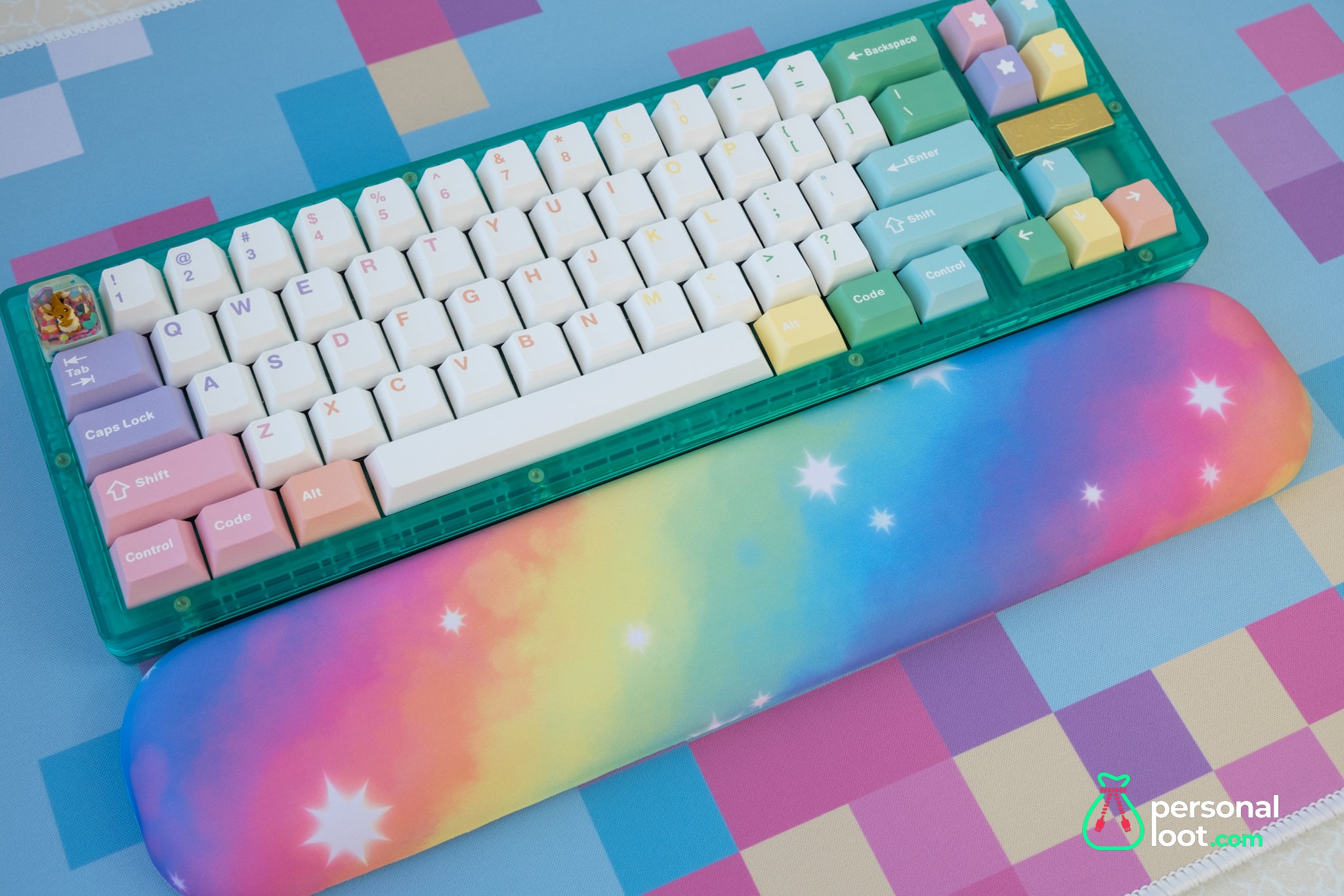 Rainbow Dust Wrist Rest