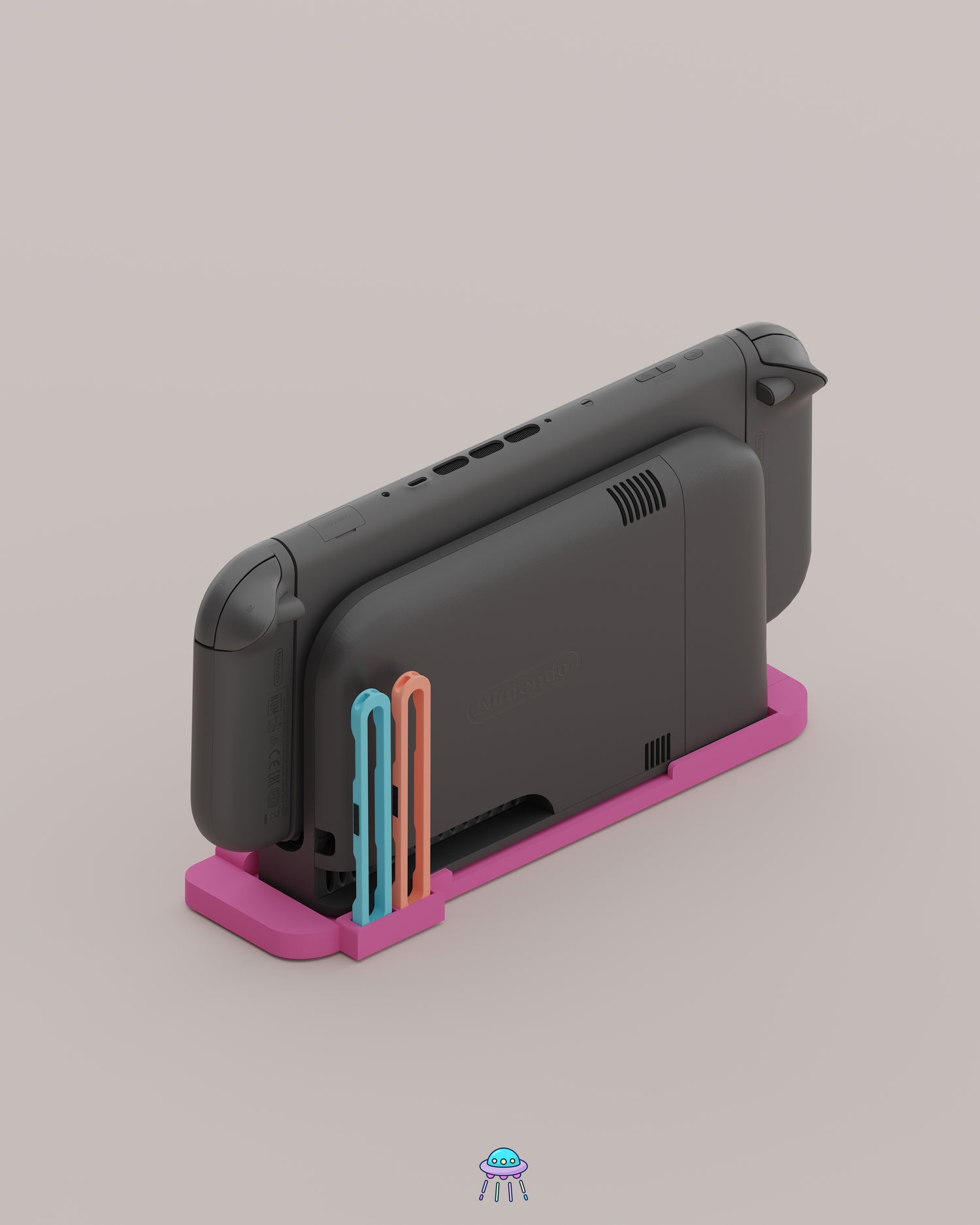 Base Pro - Nintendo Switch 2 Dock Stand with Built-In Storage