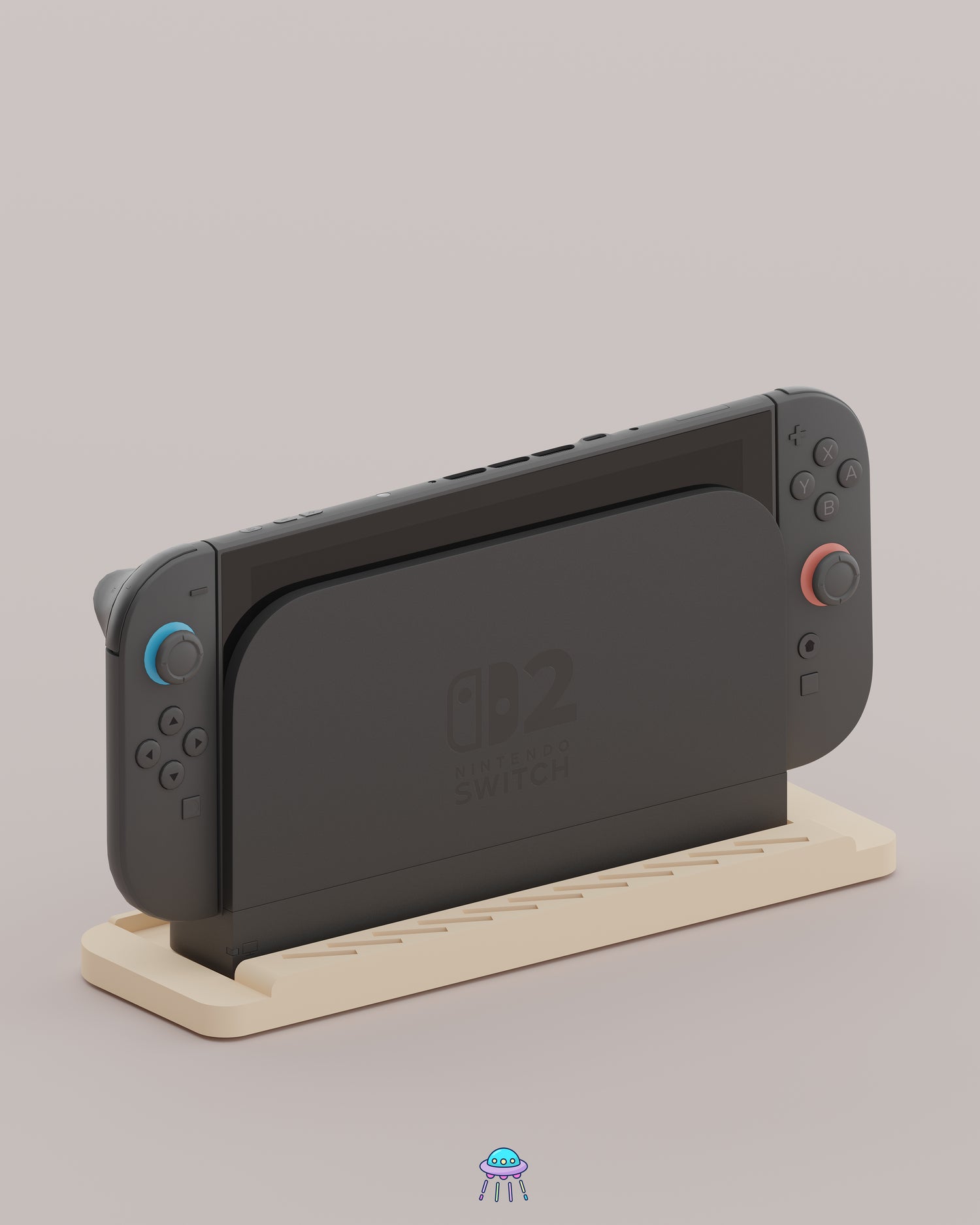 Base Pro - Nintendo Switch 2 Dock Stand with Built-In Storage