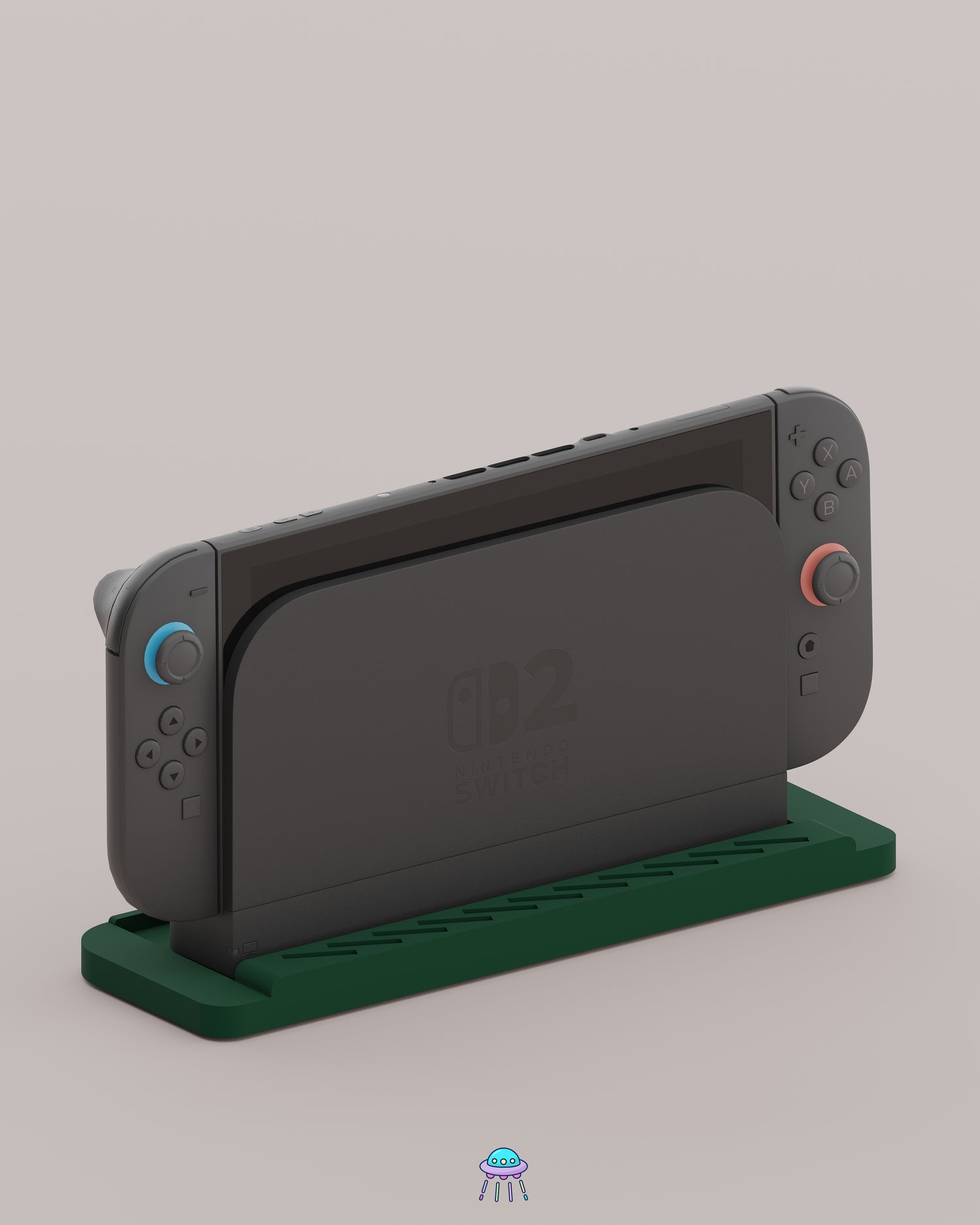 Base Pro - Nintendo Switch 2 Dock Stand with Built-In Storage