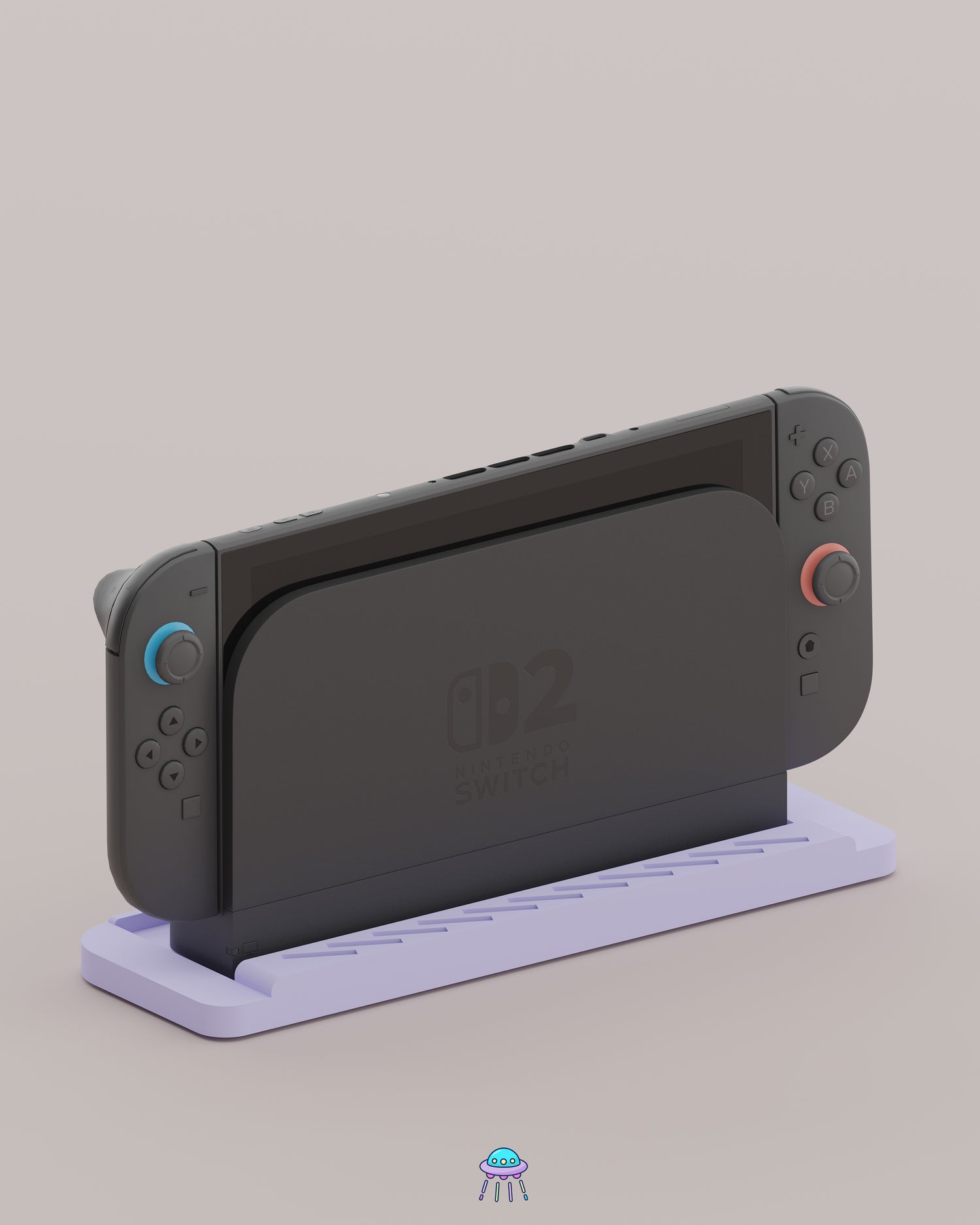Base Pro - Nintendo Switch 2 Dock Stand with Built-In Storage