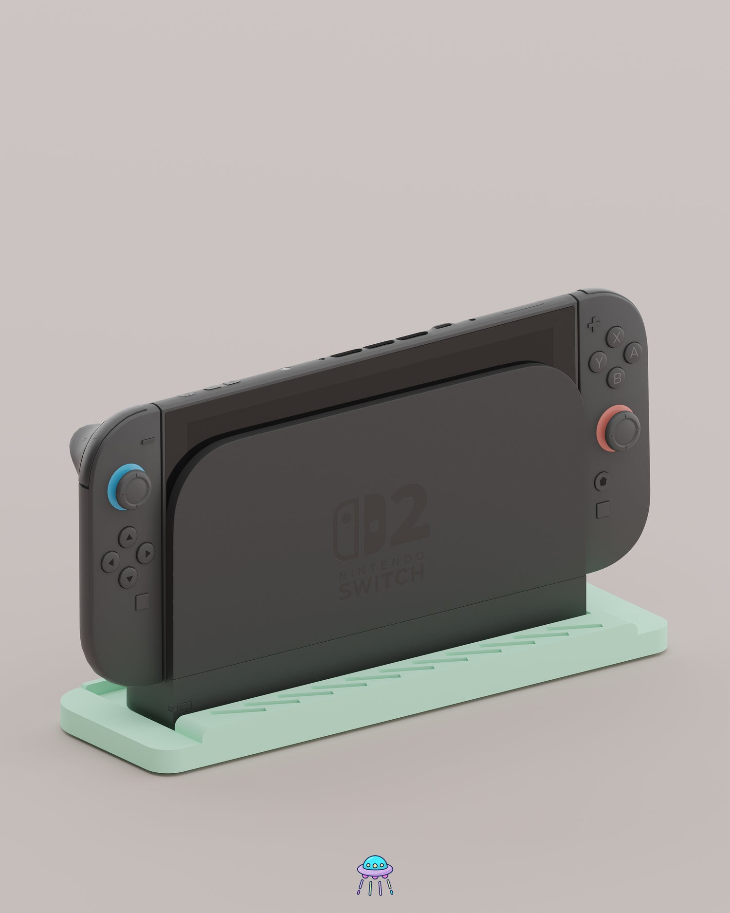 Base Pro - Nintendo Switch 2 Dock Stand with Built-In Storage