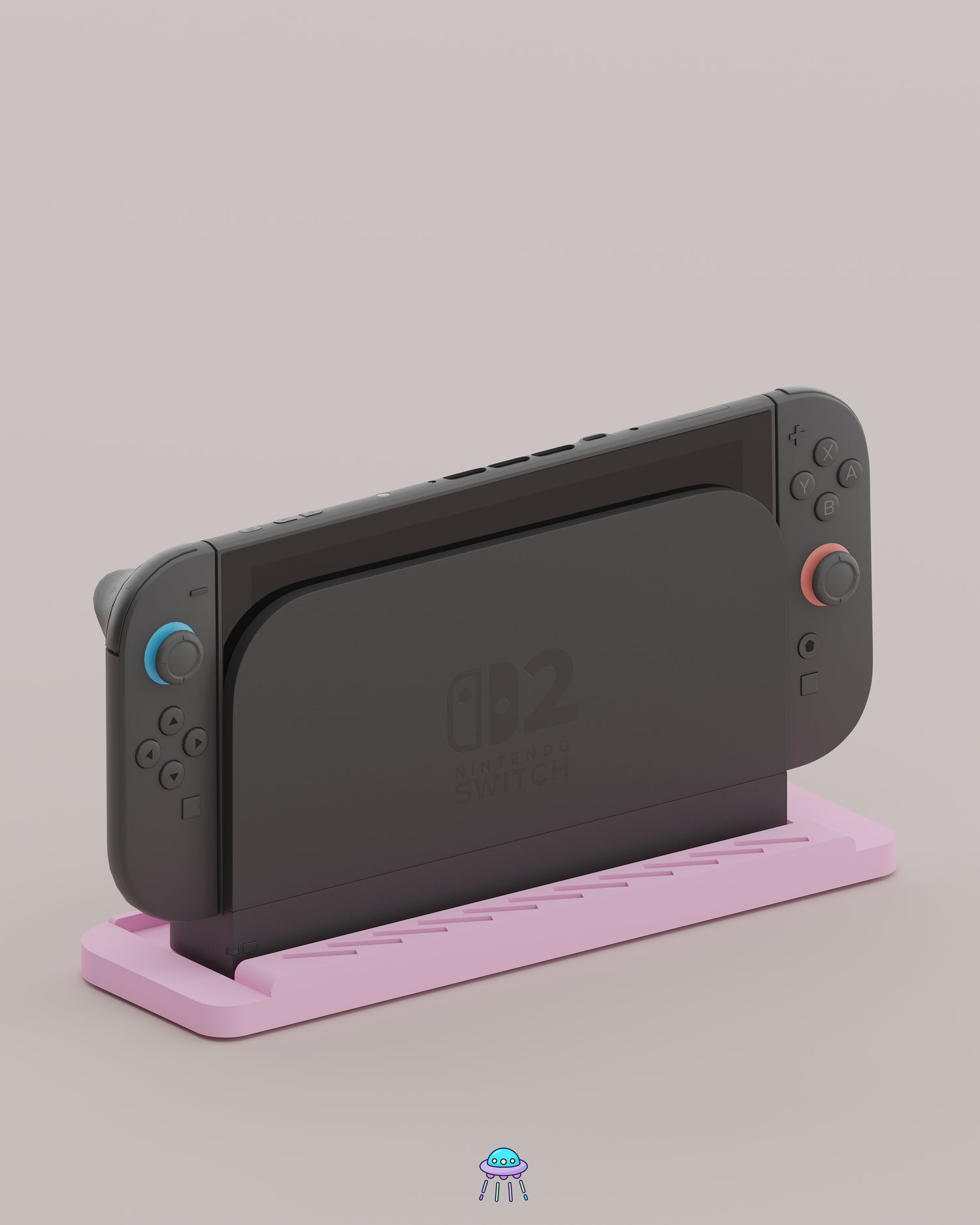 Base Pro - Nintendo Switch 2 Dock Stand with Built-In Storage