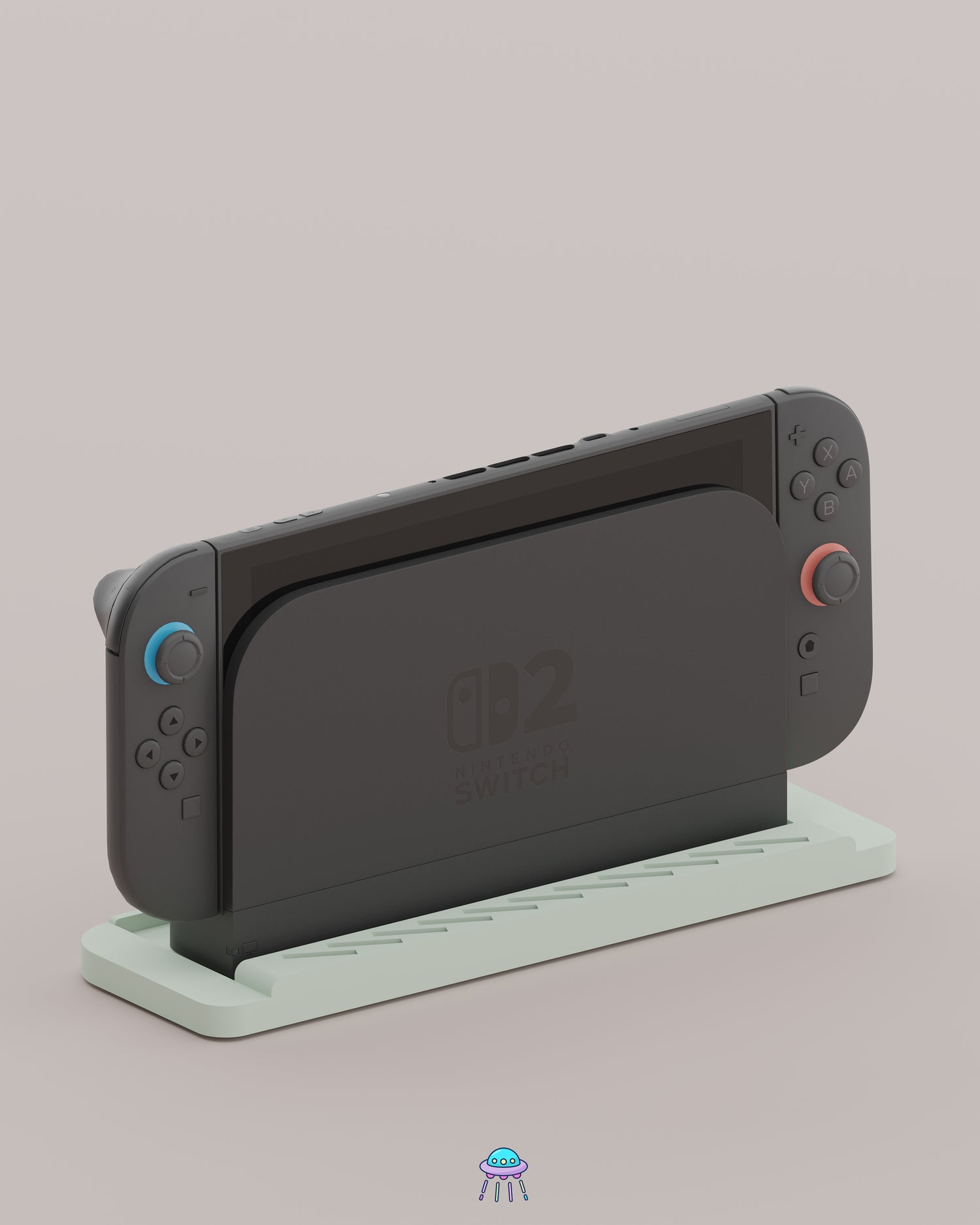 Base Pro - Nintendo Switch 2 Dock Stand with Built-In Storage