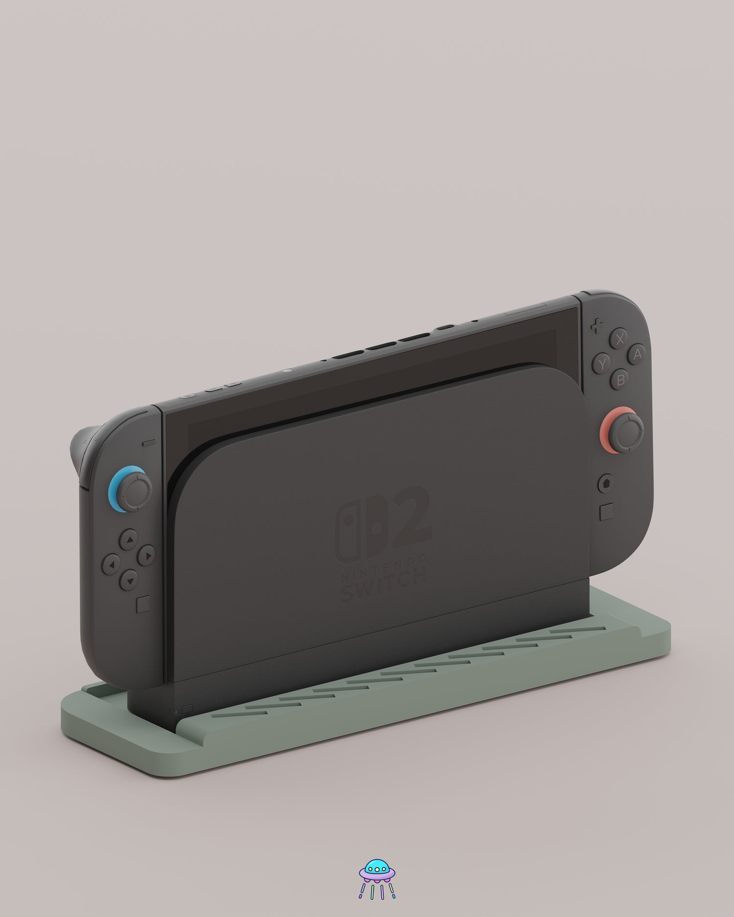 Base Pro - Nintendo Switch 2 Dock Stand with Built-In Storage