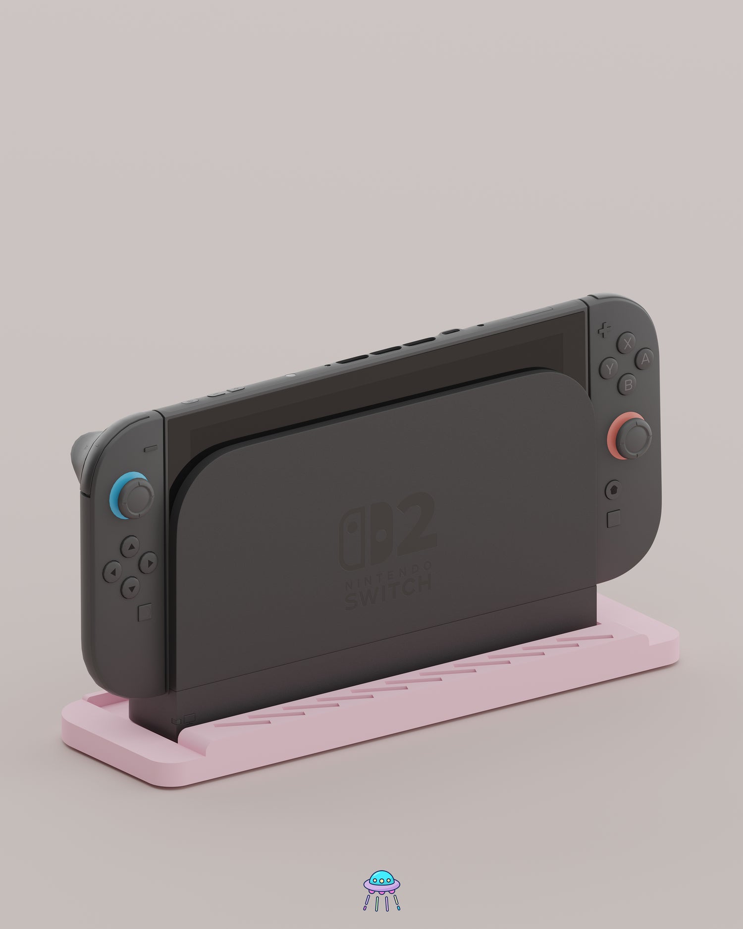Base Pro - Nintendo Switch 2 Dock Stand with Built-In Storage