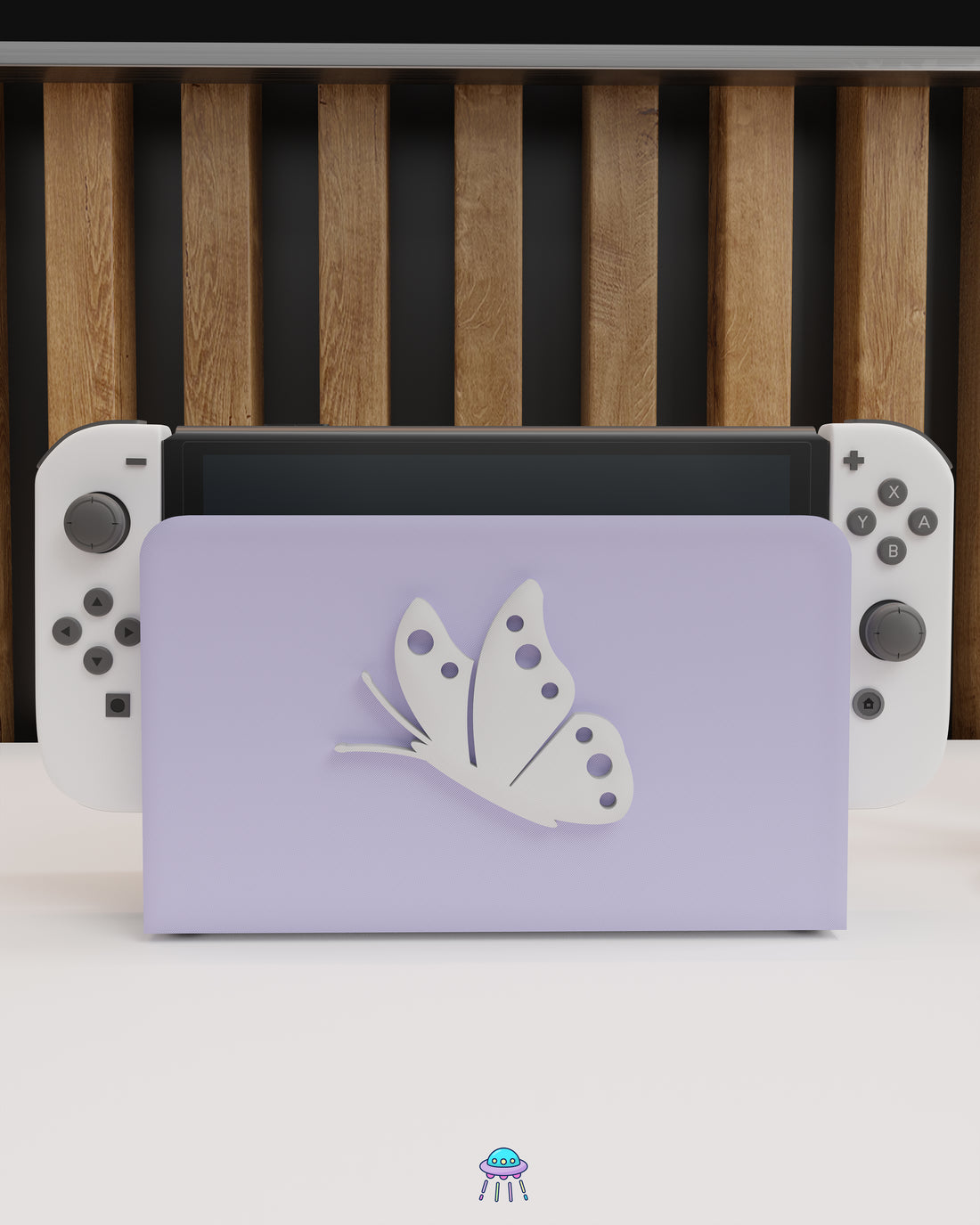 Butterfly Dock Cover for Nintendo Switch – Original Faceplate Design