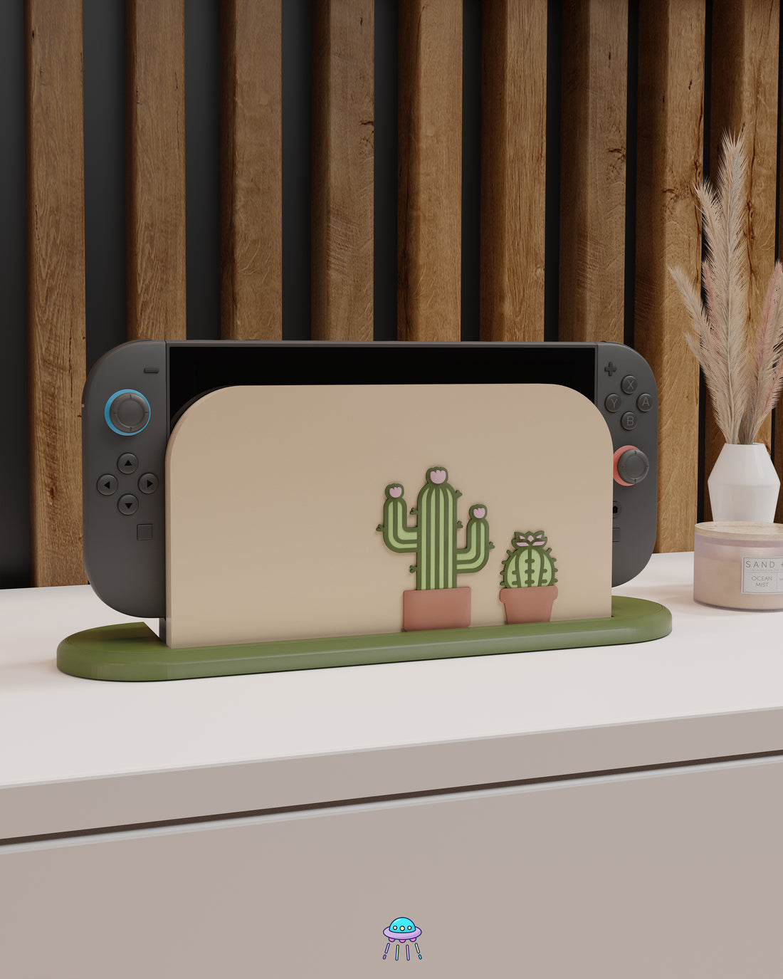 Cactus Dock Cover for Nintendo Switch 2 – Original Faceplate Design