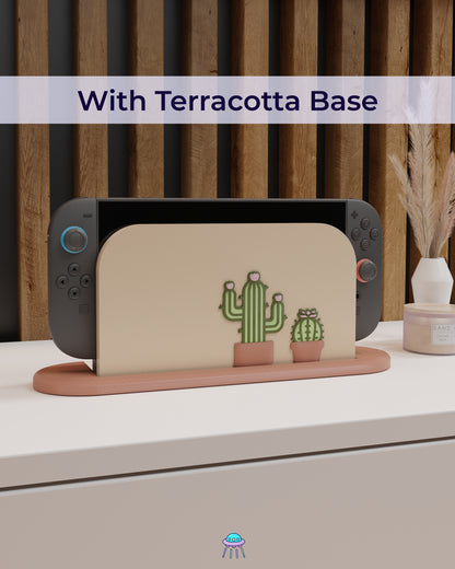 Cactus Dock Cover for Nintendo Switch 2 – Original Faceplate Design