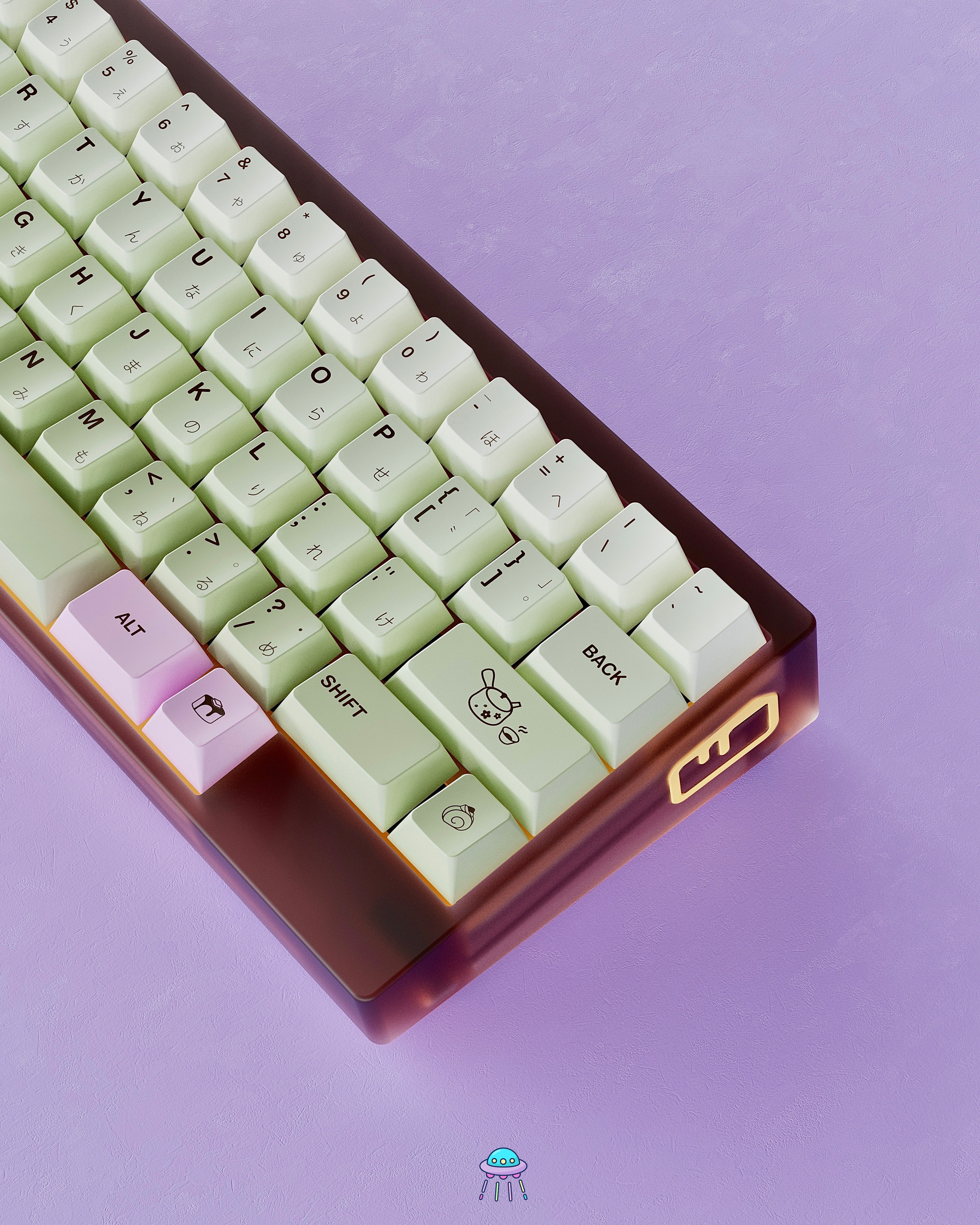 Café Cake Keycaps - In Stock