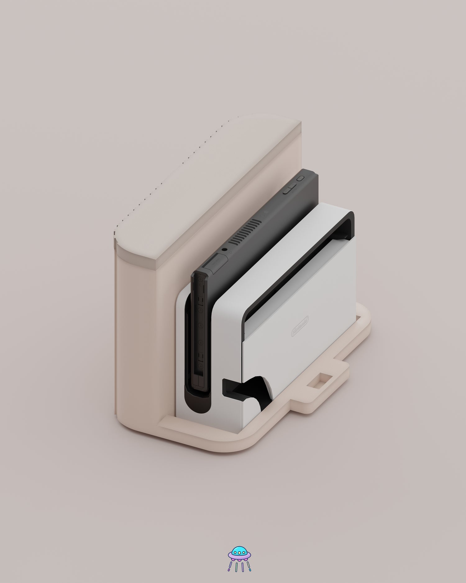 Docki - Nintendo Switch Dock Cover With Storage - In Stock