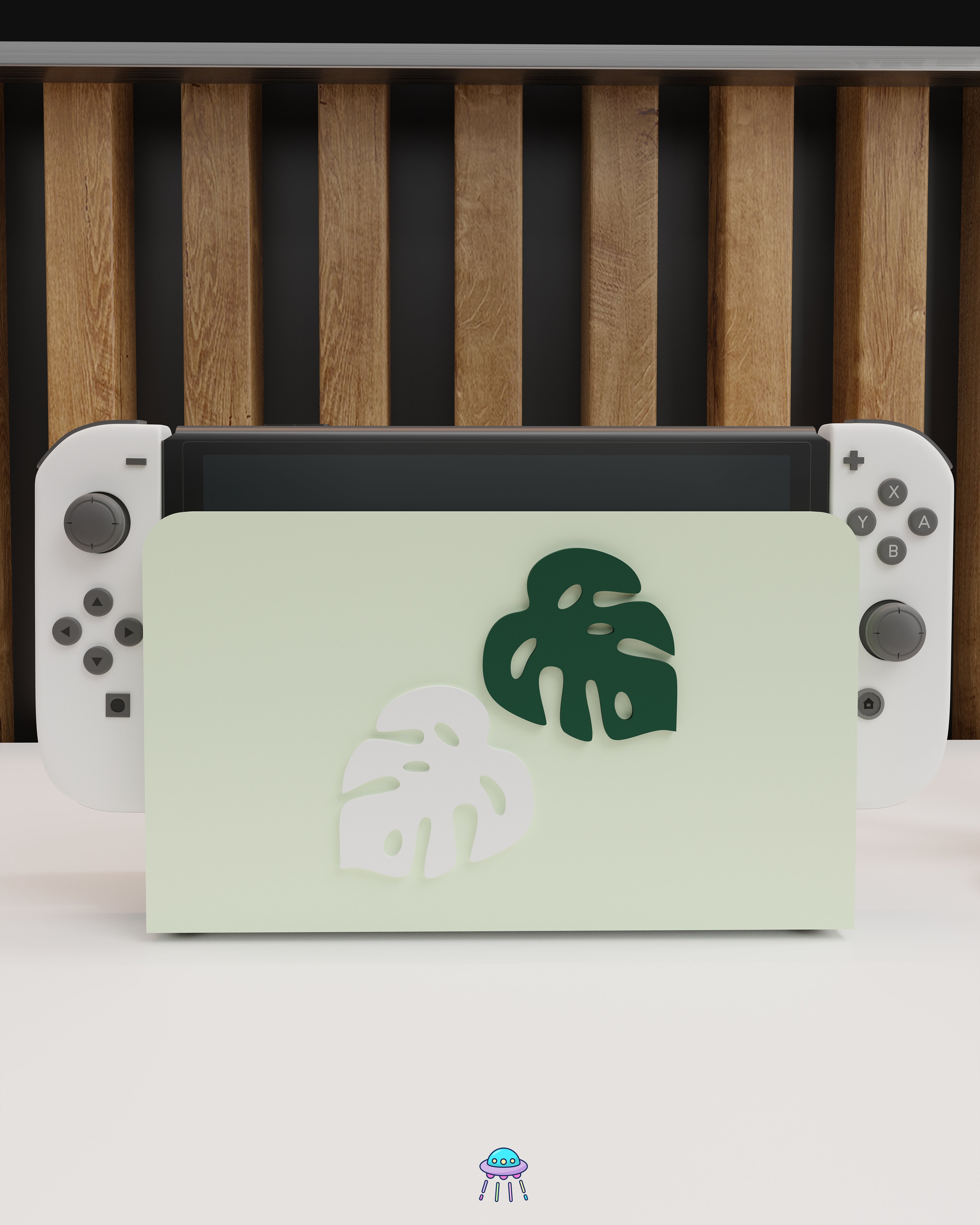 Leafy Nintendo Switch Faceplate - In Stock