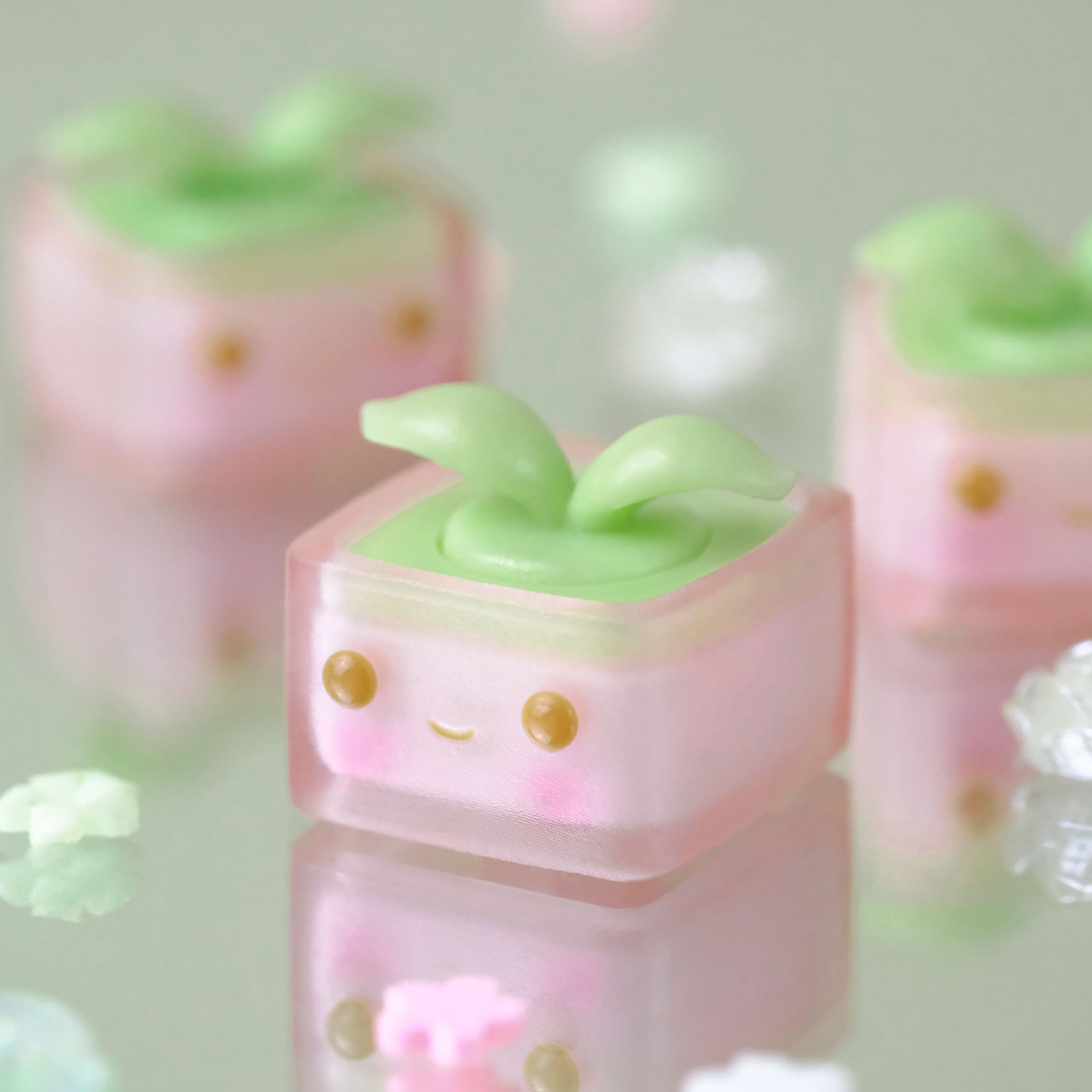 Lolicaps x Sparkle Sprout Resin Artisan Keycap