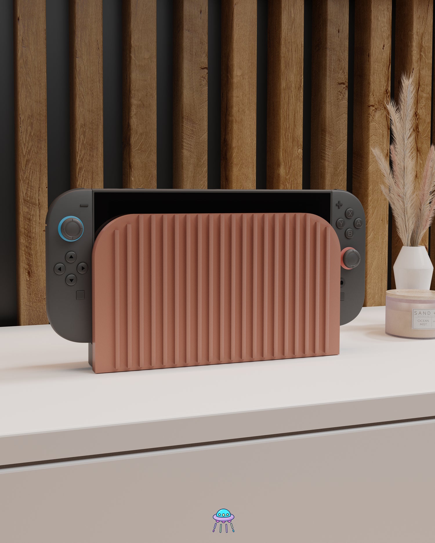 Ribbed Dock Cover for Nintendo Switch 2 – Original Faceplate Design