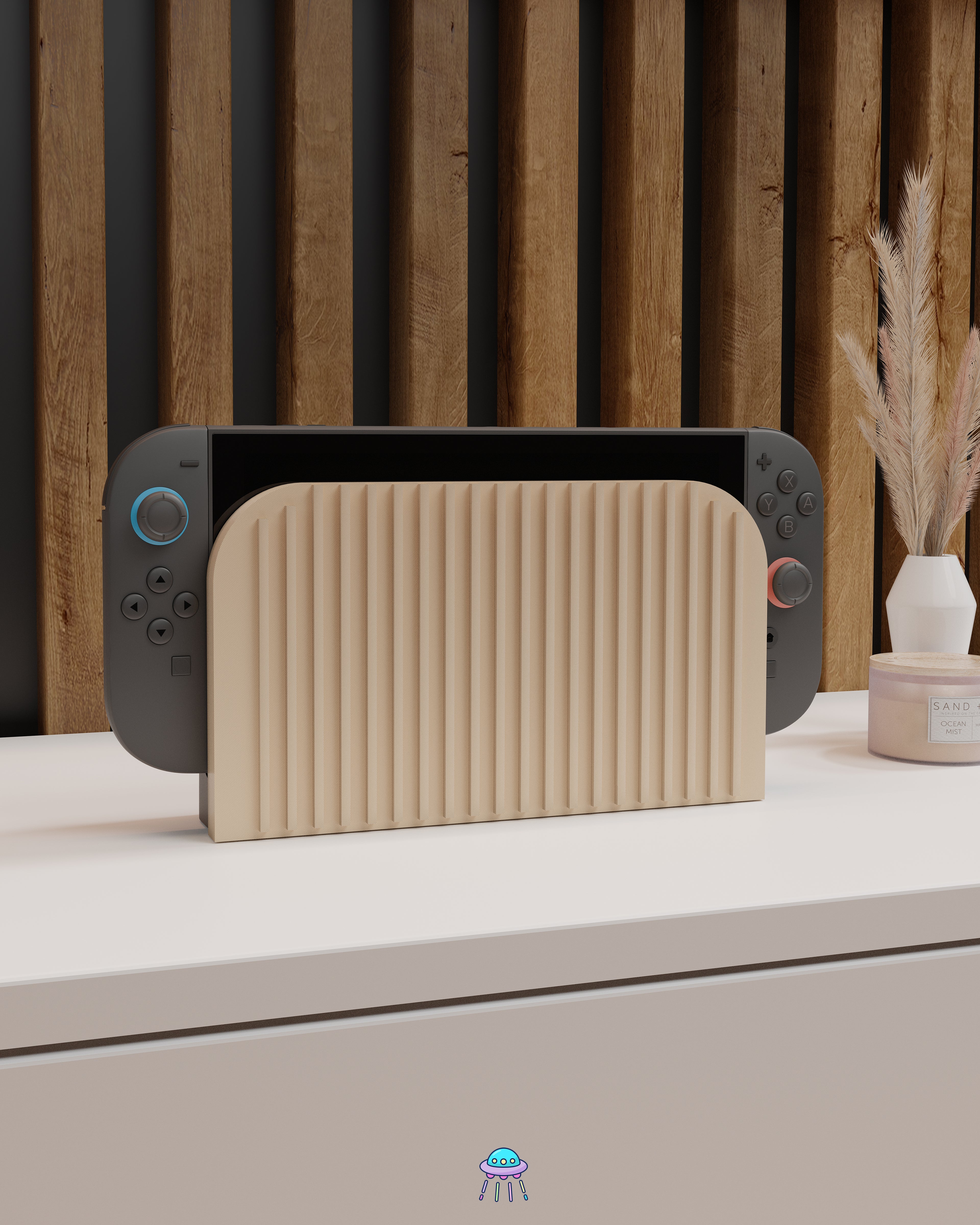 Ribbed Dock Cover for Nintendo Switch 2 – Original Faceplate Design