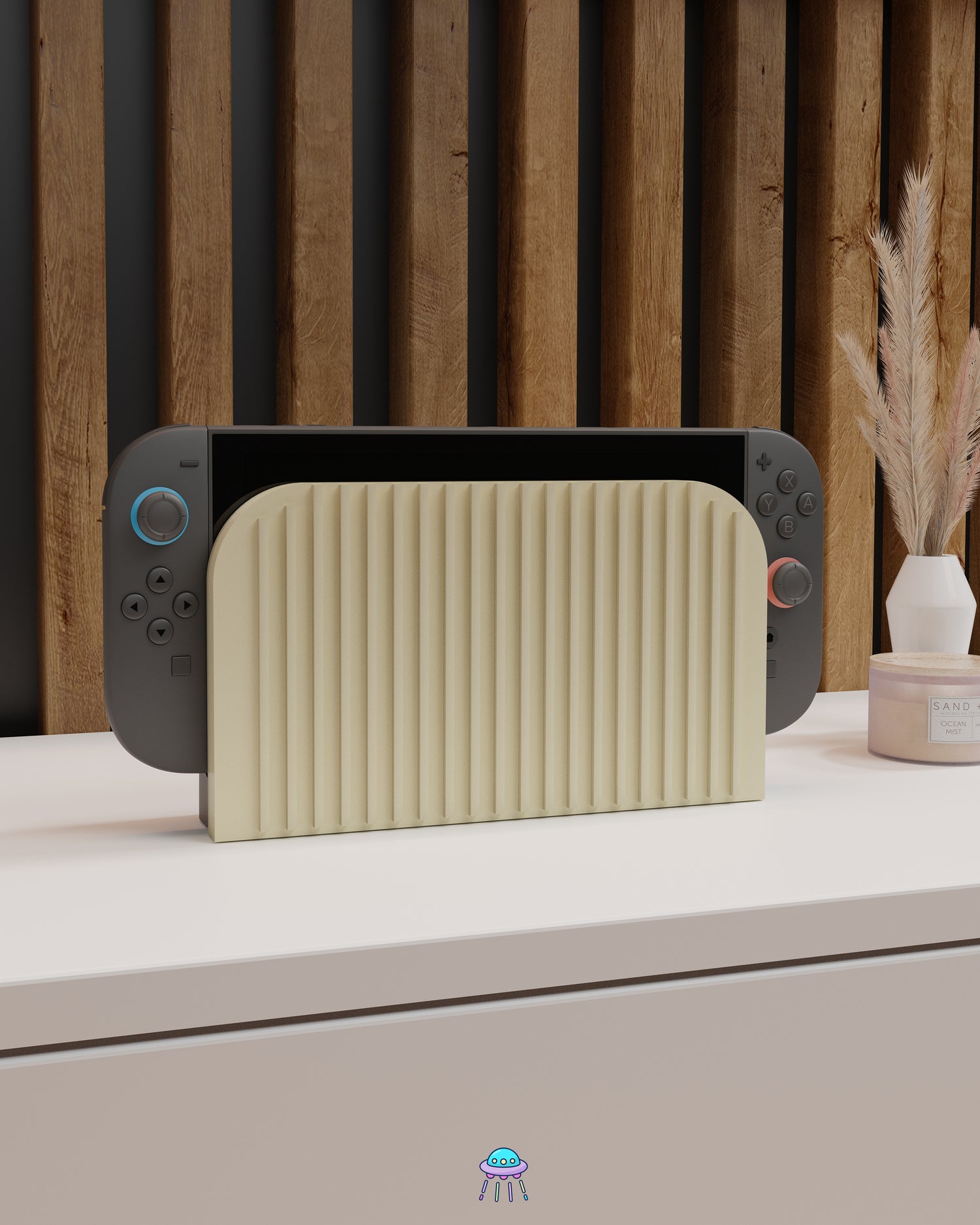 Ribbed Dock Cover for Nintendo Switch 2 – Original Faceplate Design