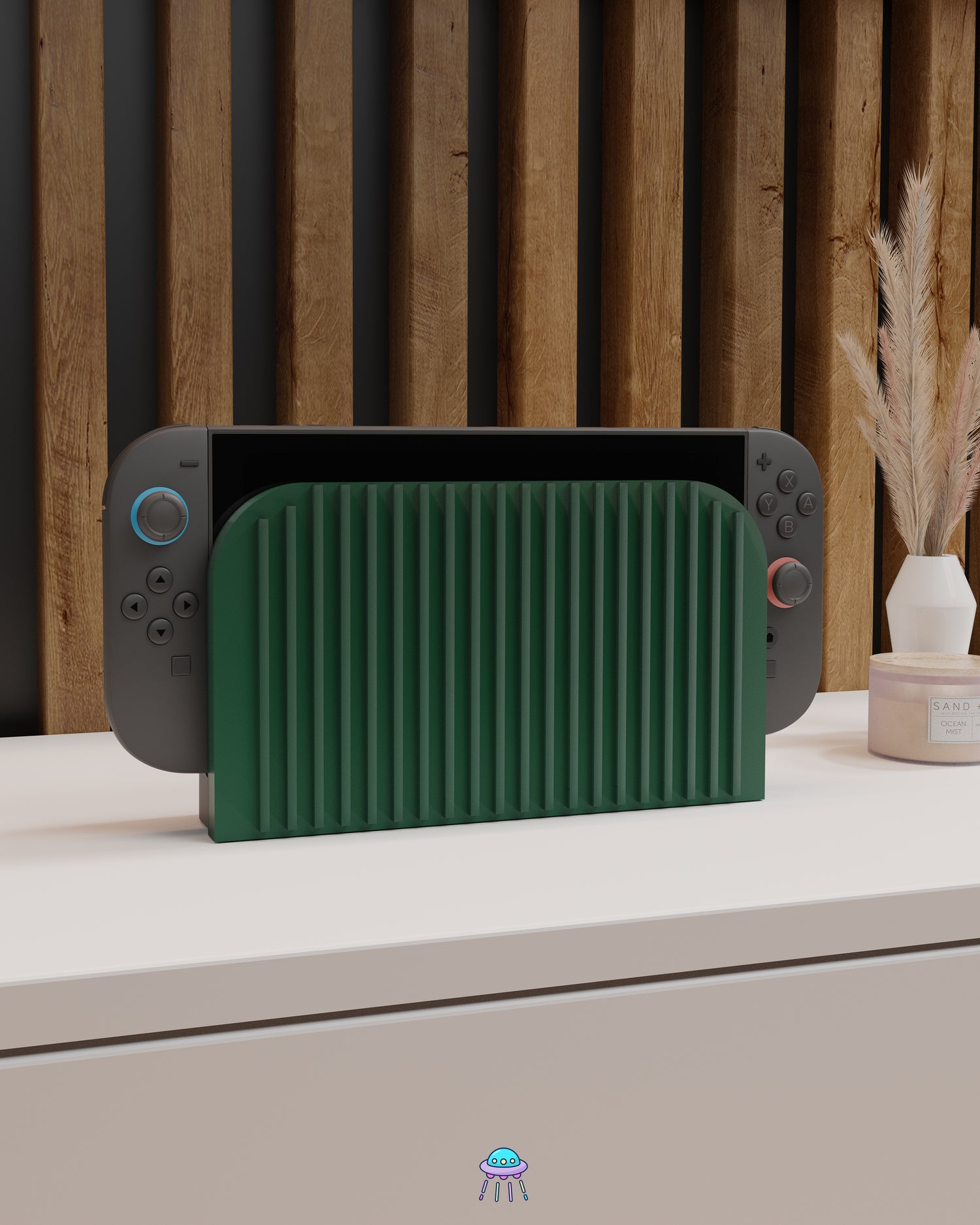 Ribbed Dock Cover for Nintendo Switch 2 – Original Faceplate Design