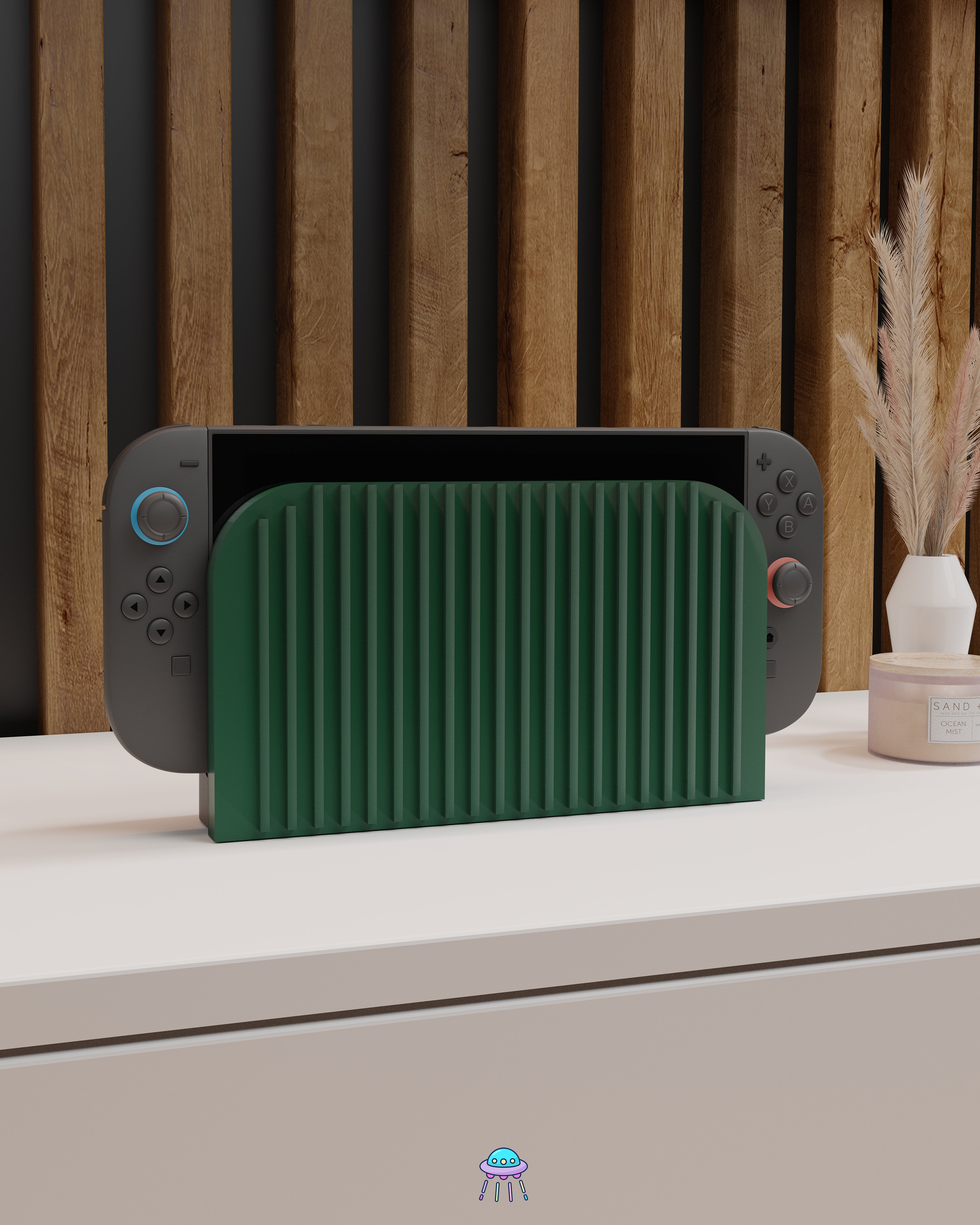 Ribbed Dock Cover for Nintendo Switch 2 – Original Faceplate Design