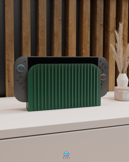 Ribbed Dock Cover for Nintendo Switch 2 – Original Faceplate Design