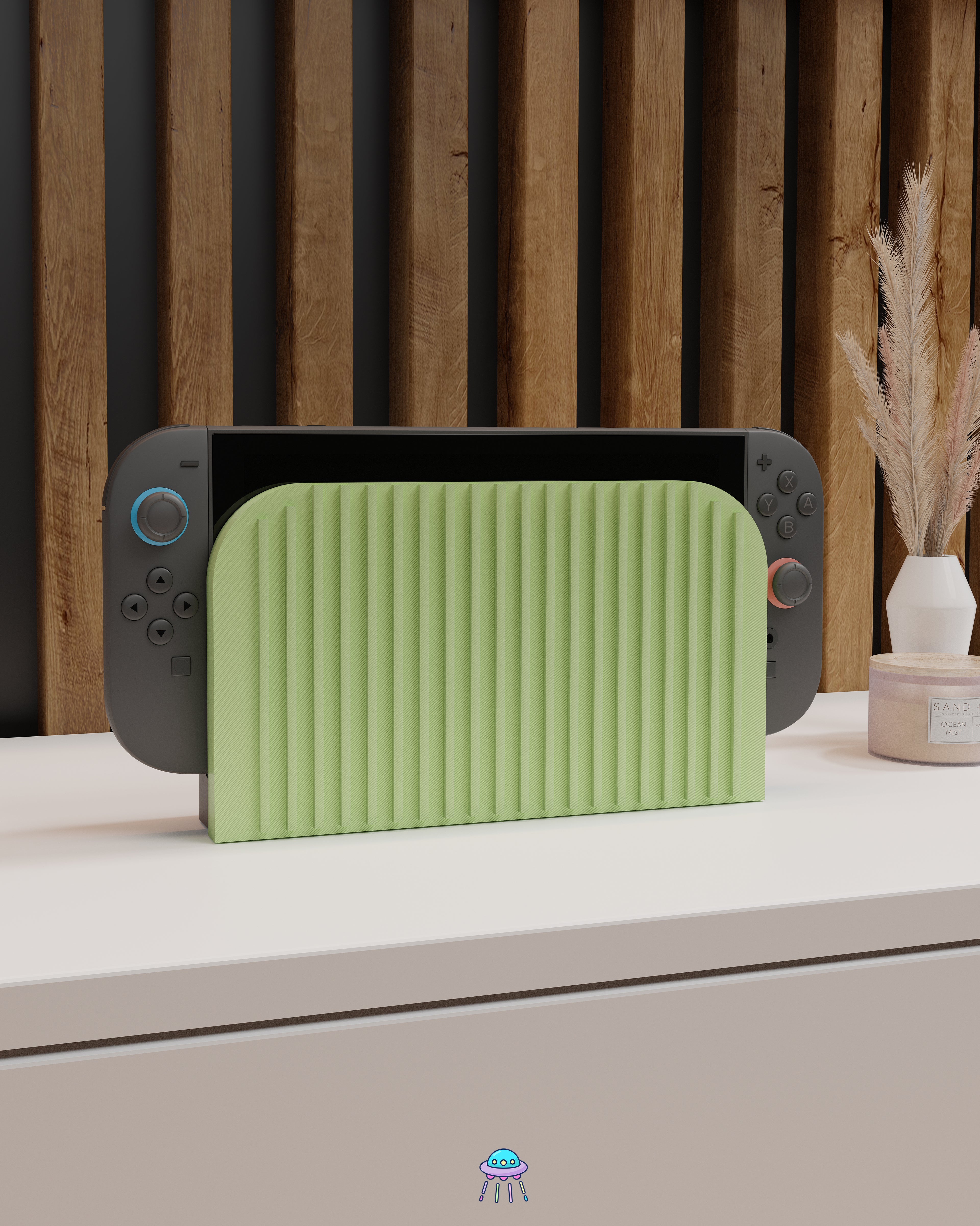 Ribbed Dock Cover for Nintendo Switch 2 – Original Faceplate Design