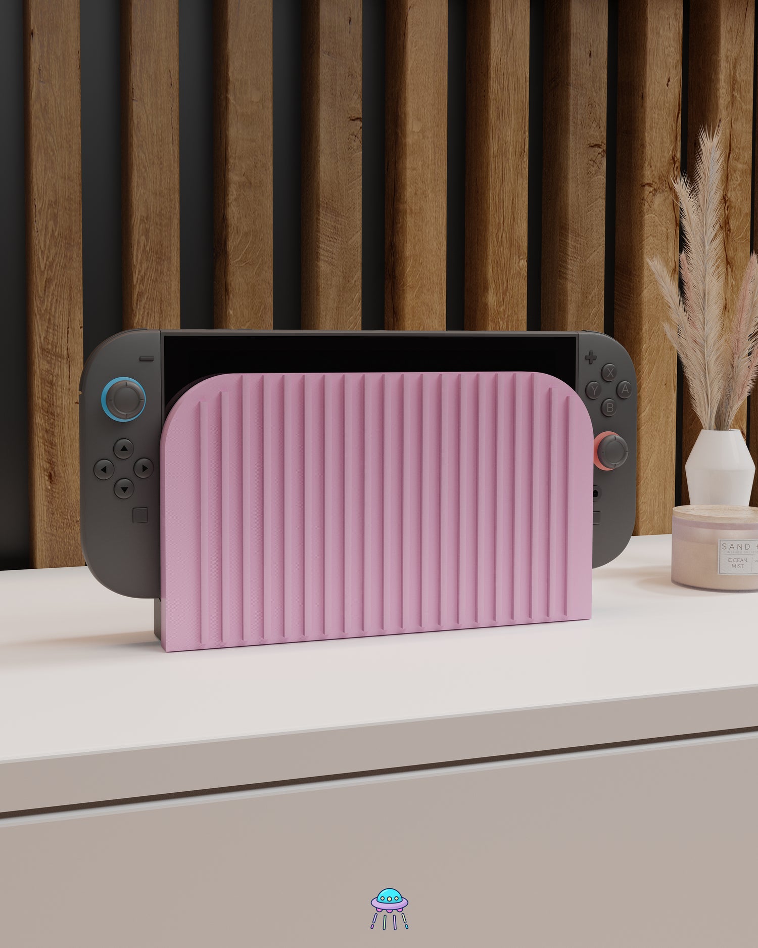 Ribbed Dock Cover for Nintendo Switch 2 – Original Faceplate Design