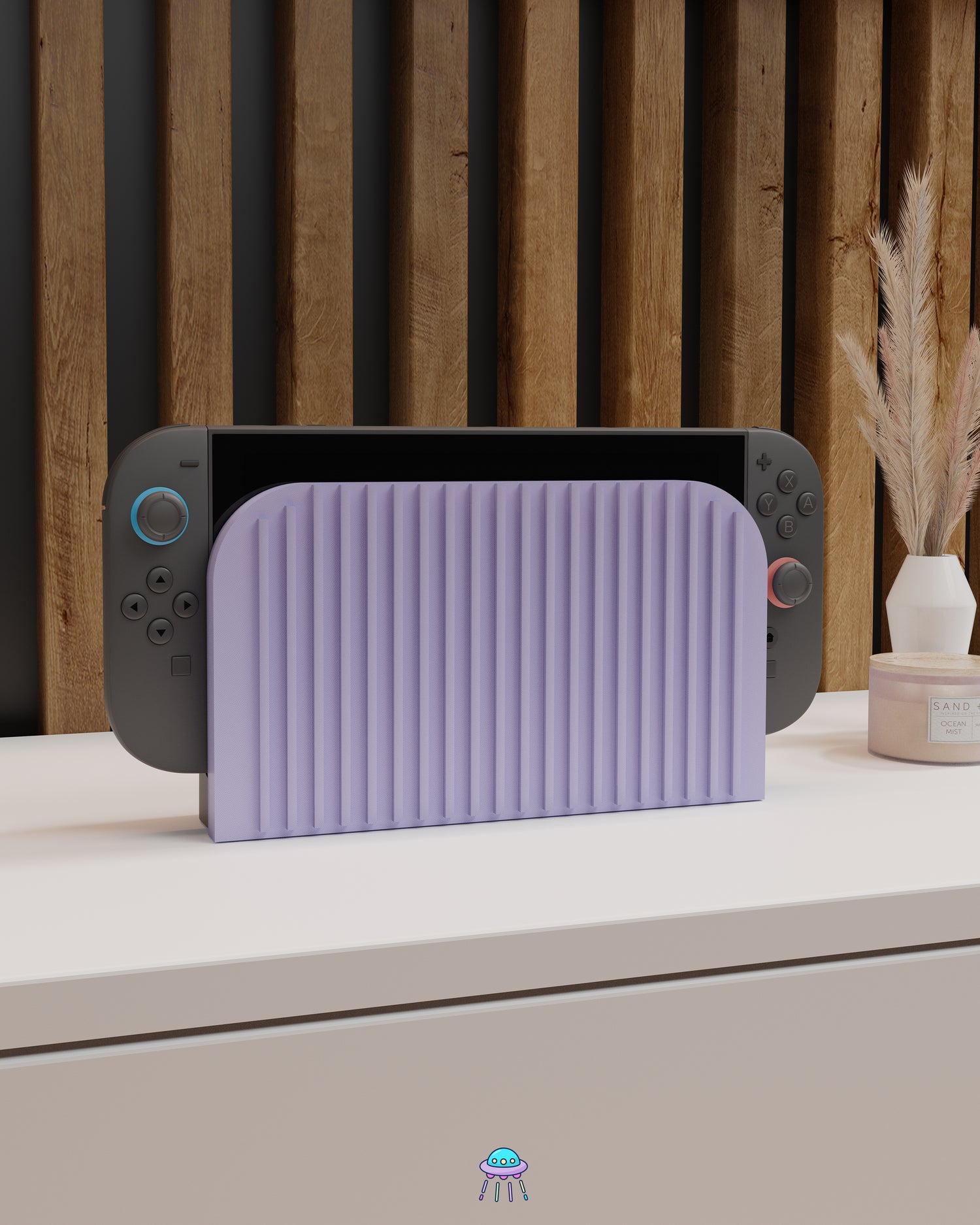 Ribbed Dock Cover for Nintendo Switch 2 – Original Faceplate Design