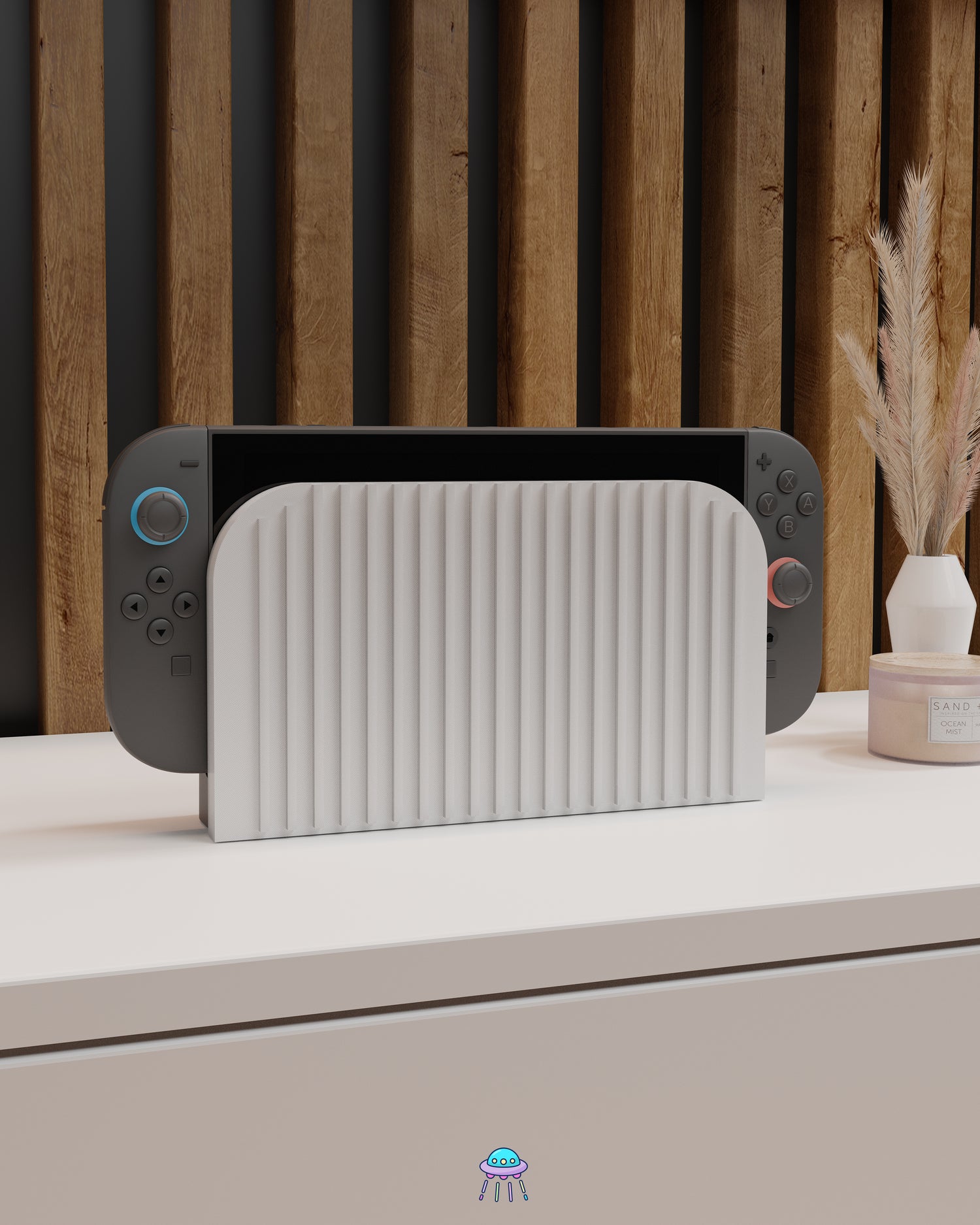 Ribbed Dock Cover for Nintendo Switch 2 – Original Faceplate Design