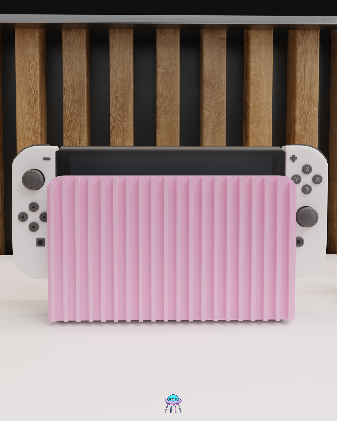 Ribbed Dock Cover for Nintendo Switch – Original Faceplate Design