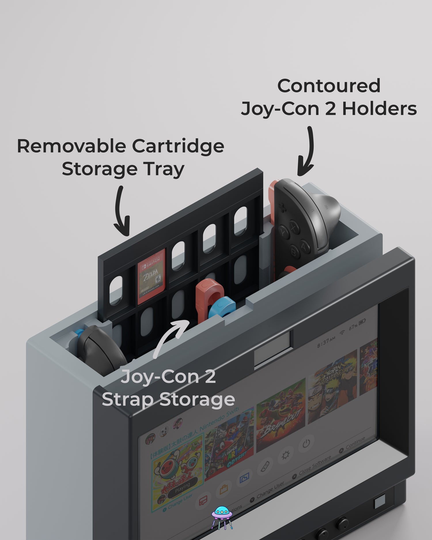 Retro Nintendo Switch 2 Stand