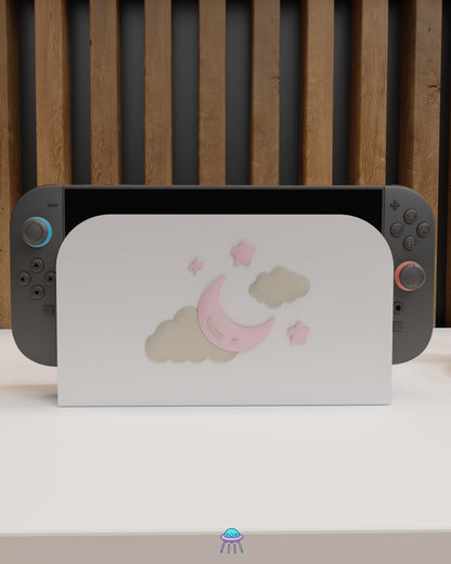 Summer Dreams Dock Cover for Nintendo Switch 2 – Original Faceplate Design