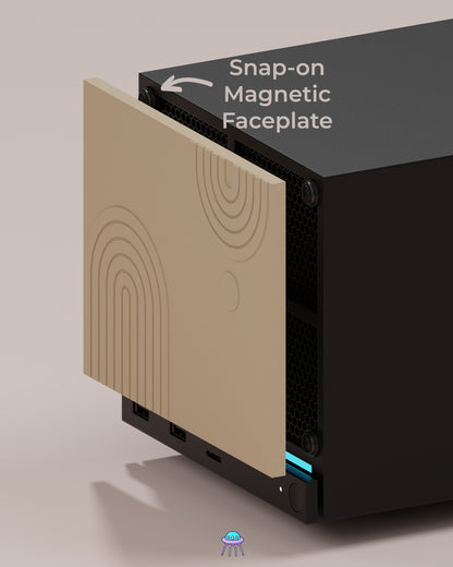 Abstract Valve Steam Machine Faceplate / Face Cover - In Stock