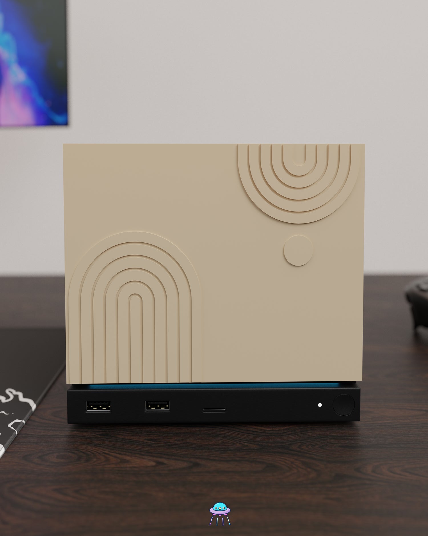 Abstract Valve Steam Machine Faceplate / Face Cover - In Stock