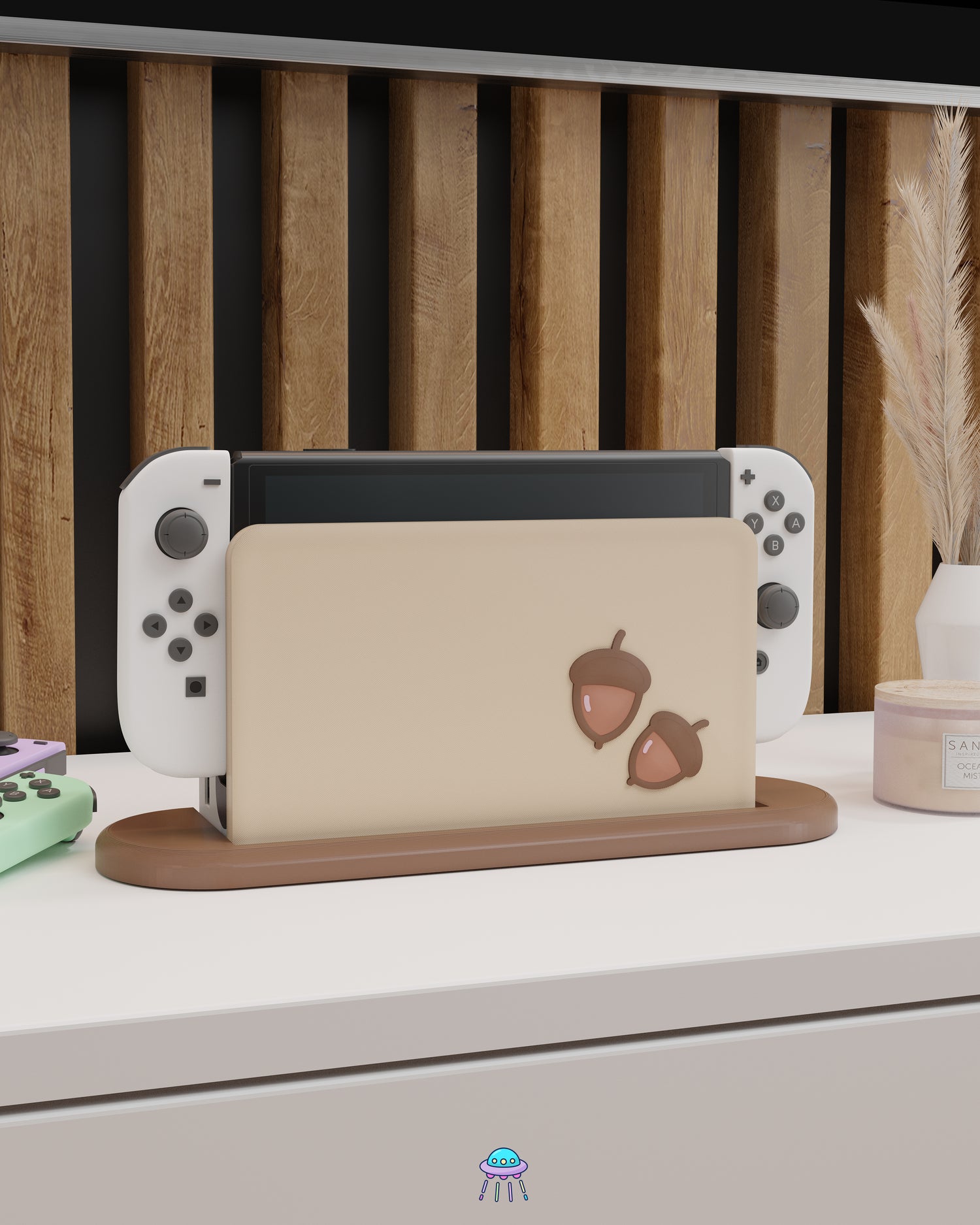 Acorn Cover for Nintendo Switch – Original Faceplate Design