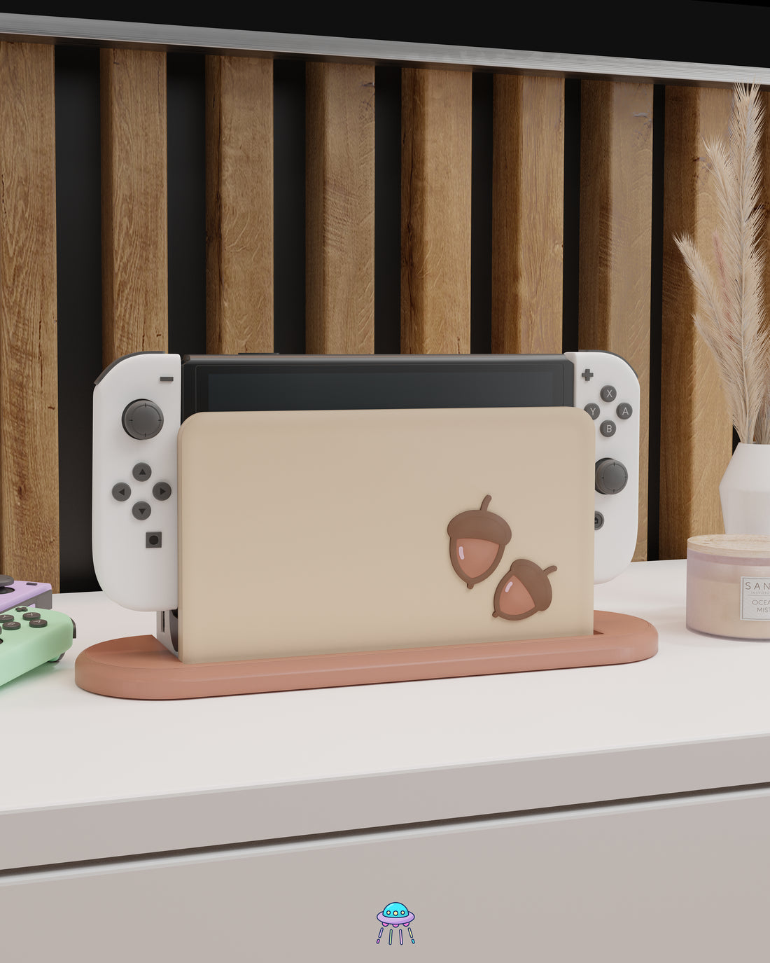 Acorn Cover for Nintendo Switch – Original Faceplate Design