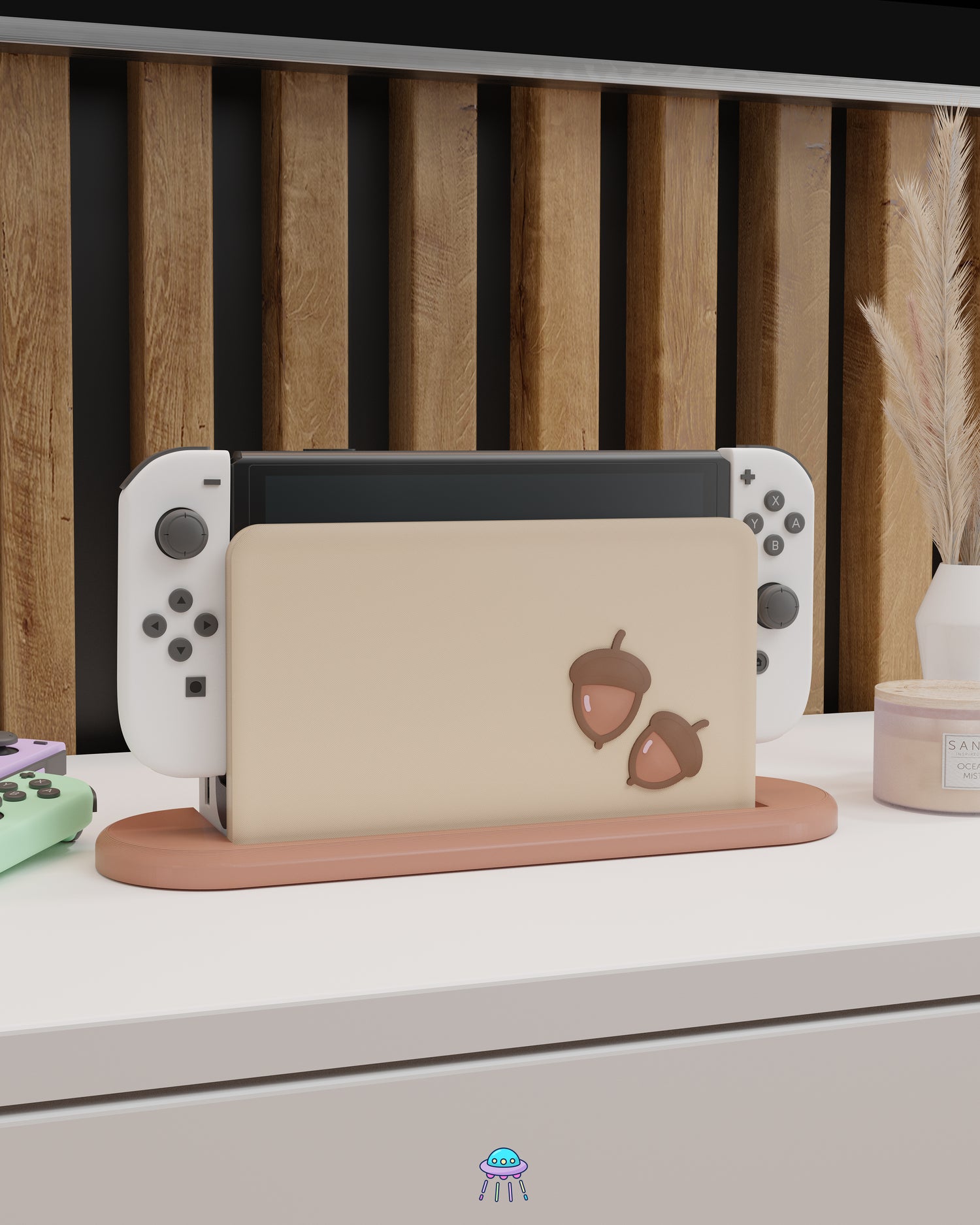 Acorn Cover for Nintendo Switch – Original Faceplate Design