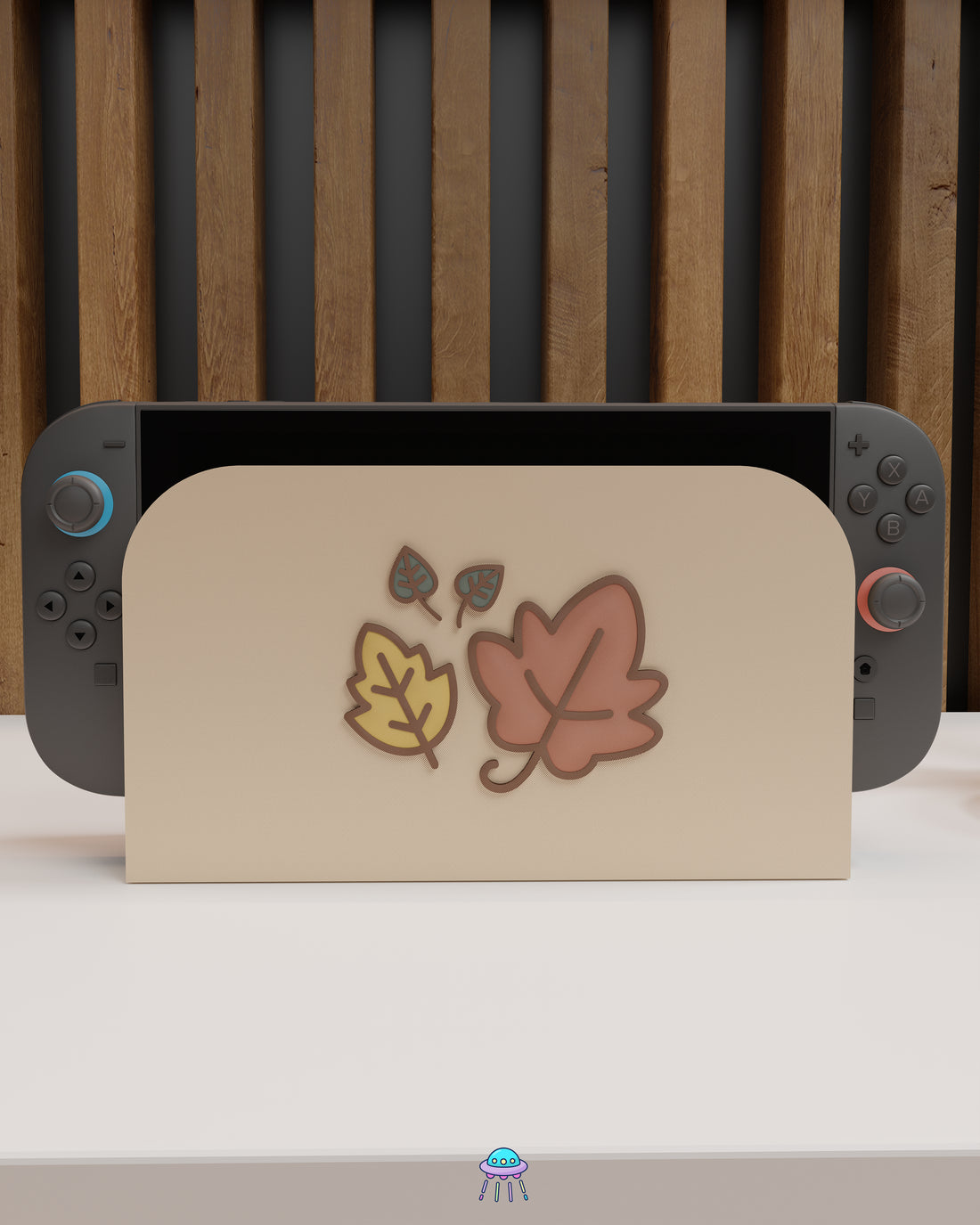 Little Leaves Dock Cover for Nintendo Switch 2 – Original Faceplate Design