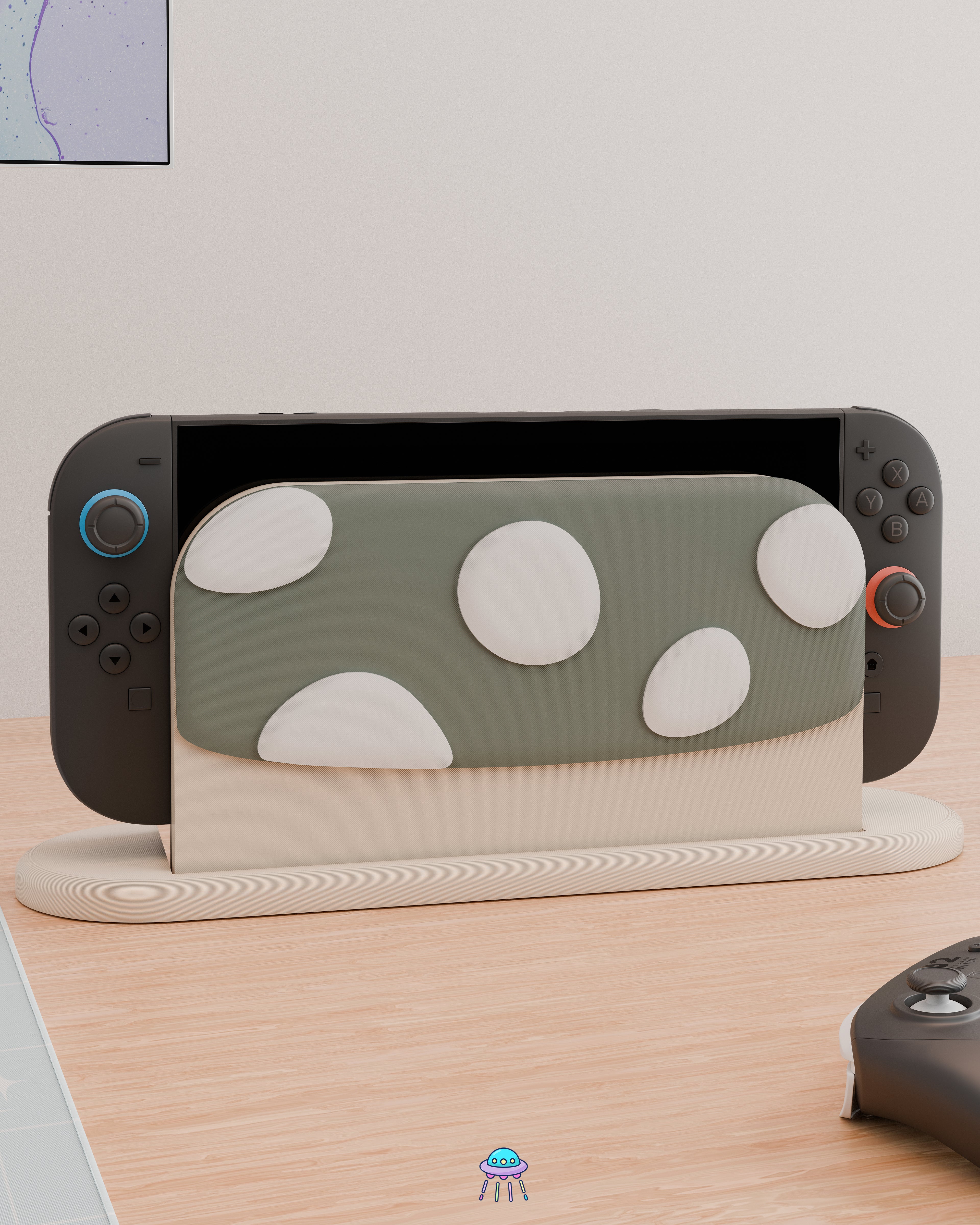 Chonky Shroom Dock Cover for Nintendo Switch 2 – Original Faceplate Design