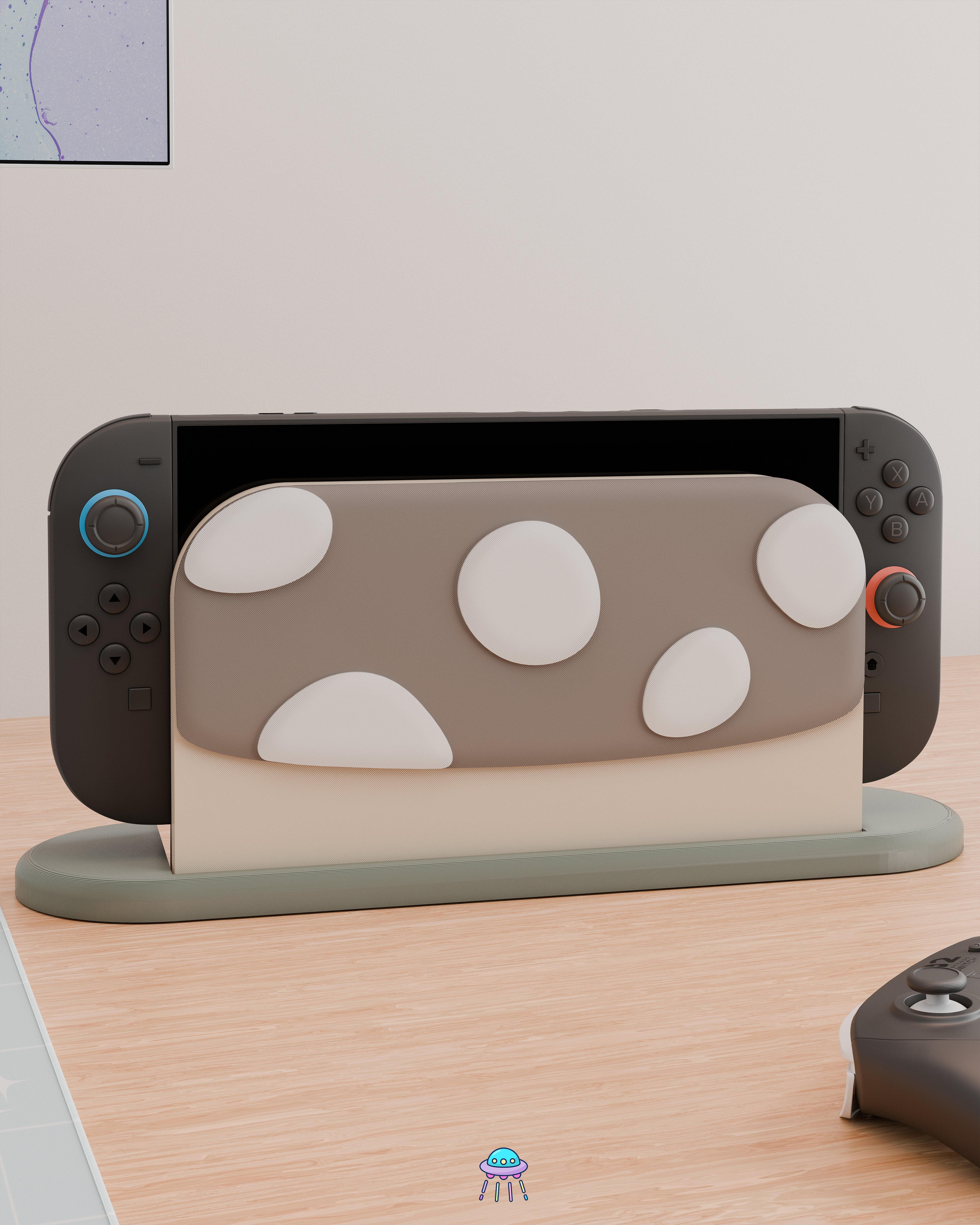 Chonky Shroom Dock Cover for Nintendo Switch 2 – Original Faceplate Design