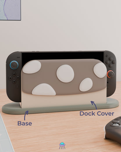 Chonky Shroom Dock Cover for Nintendo Switch 2 – Original Faceplate Design