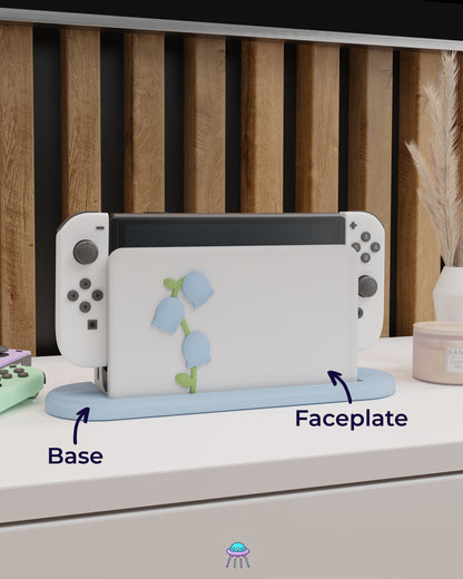 Bluebell Nintendo Switch Faceplate - In Stock