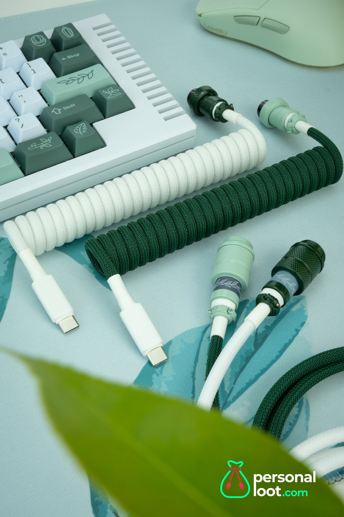 Botanical Keyboard Cable