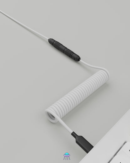 Black on White Keyboard Cable