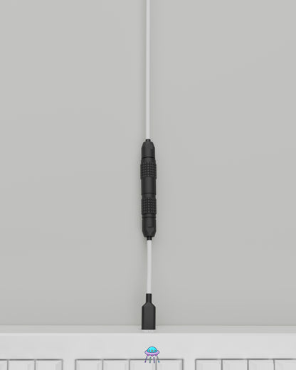 Black on White Keyboard Cable